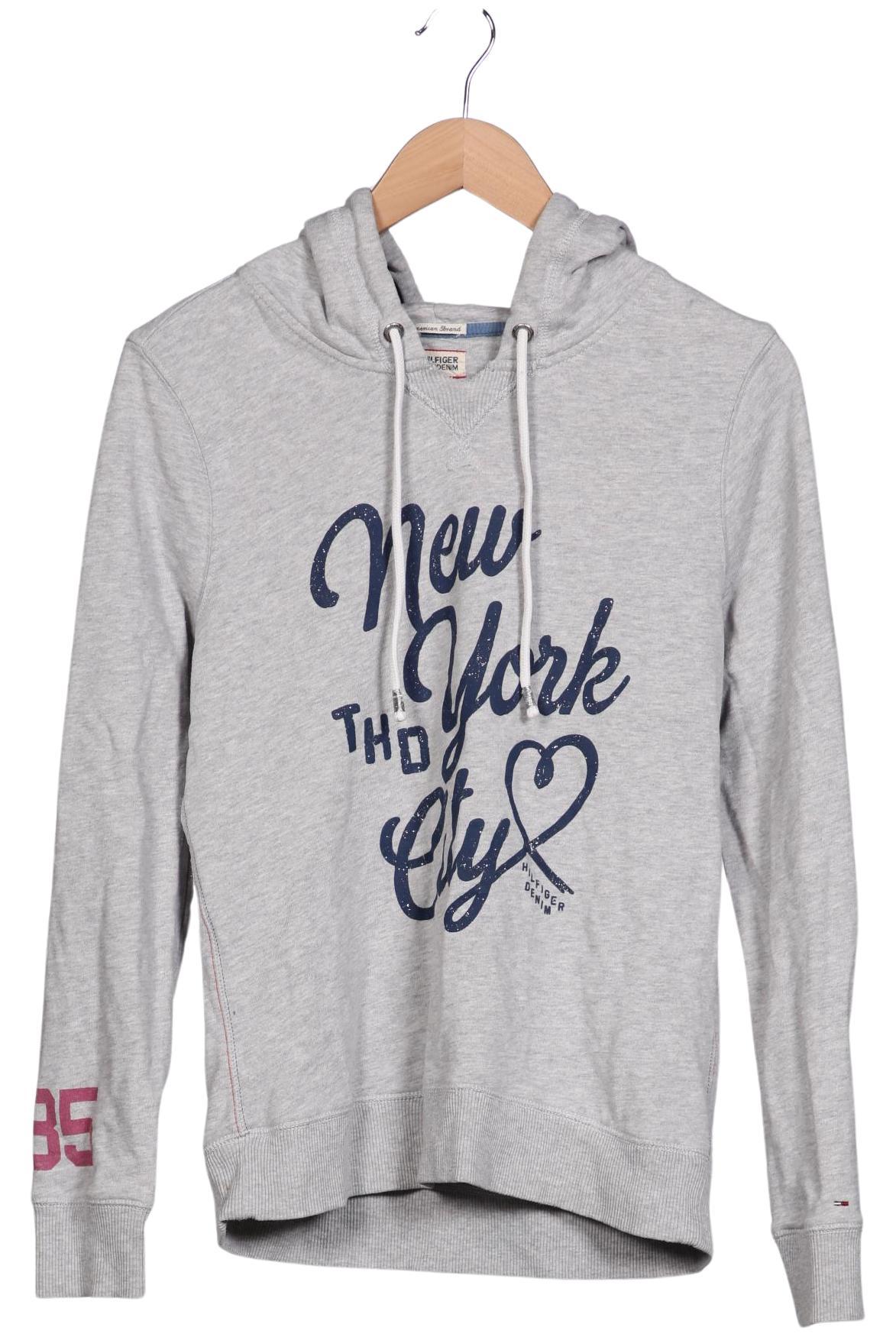 

Hilfiger Denim Damen Kapuzenpullover, grau, Gr. 42
