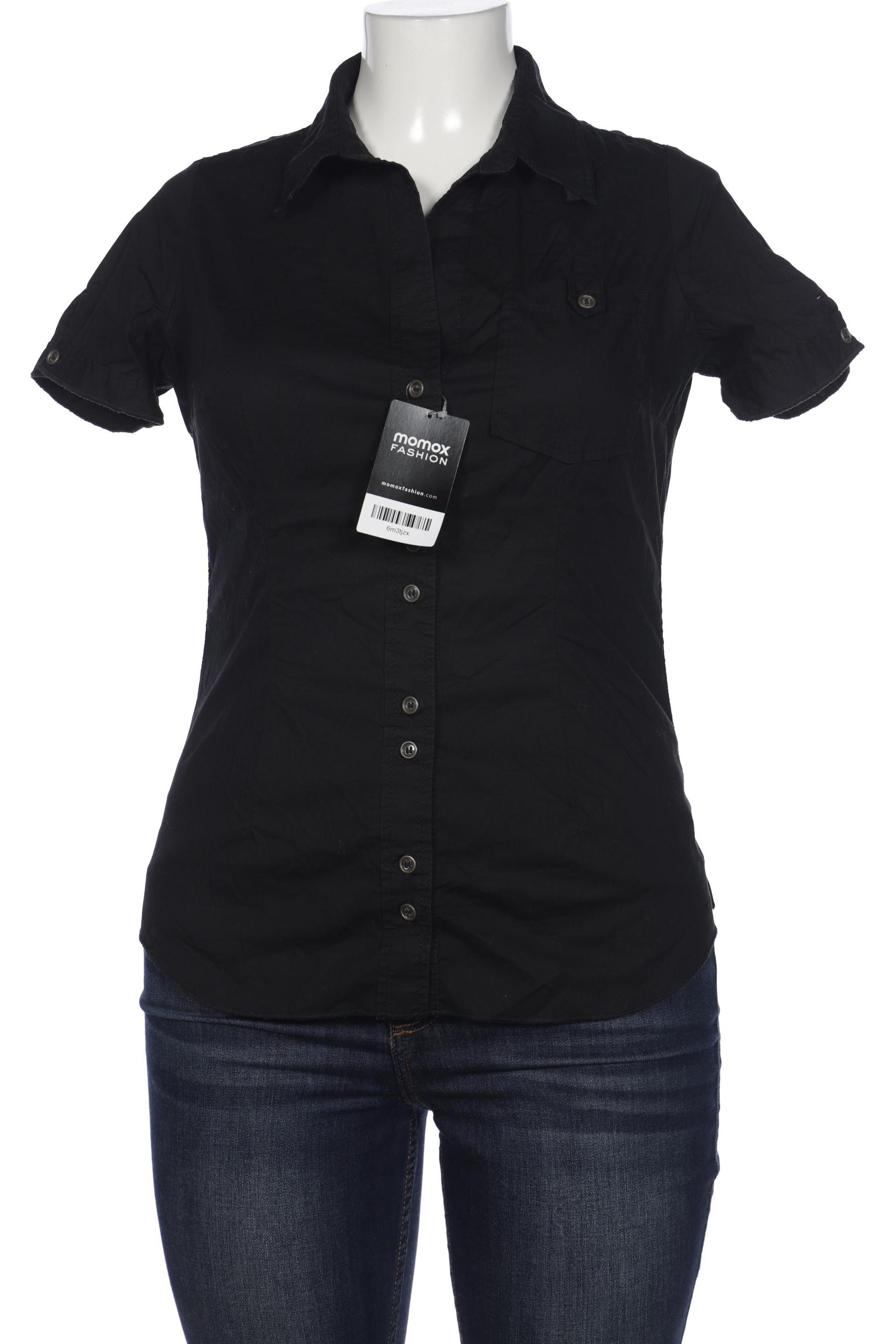 

HILFIGER DENIM Damen Bluse, schwarz