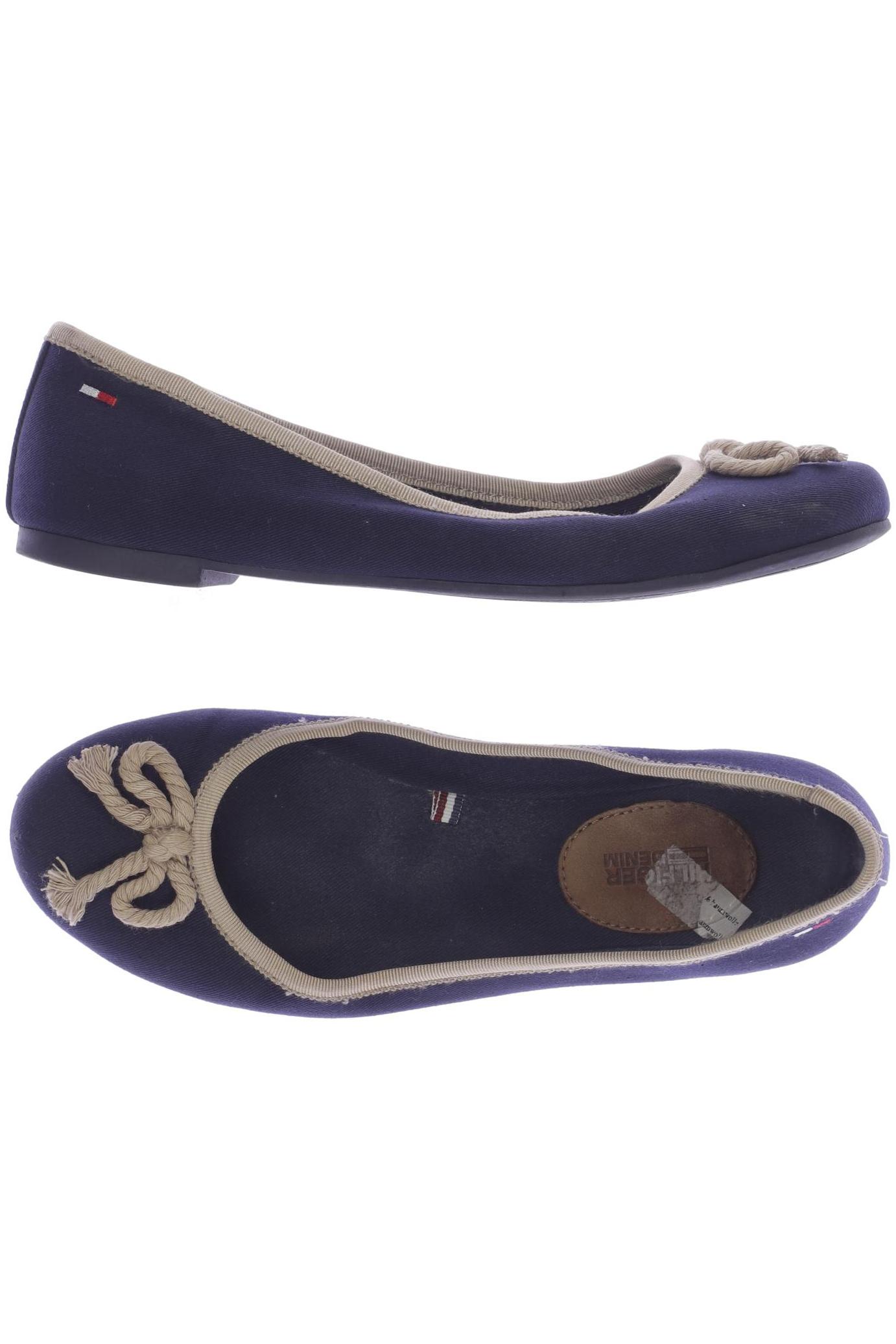

HILFIGER DENIM Damen Ballerinas, marineblau
