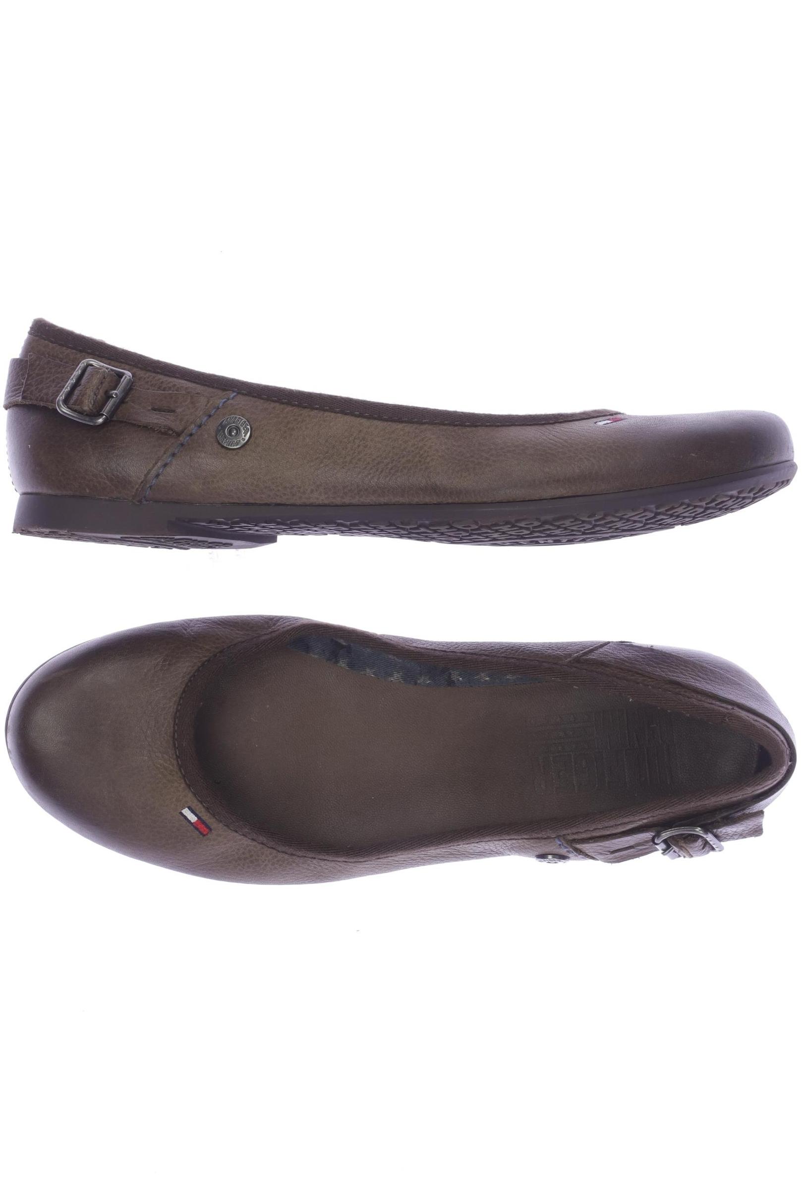 

Hilfiger Denim Damen Ballerinas, braun, Gr. 40