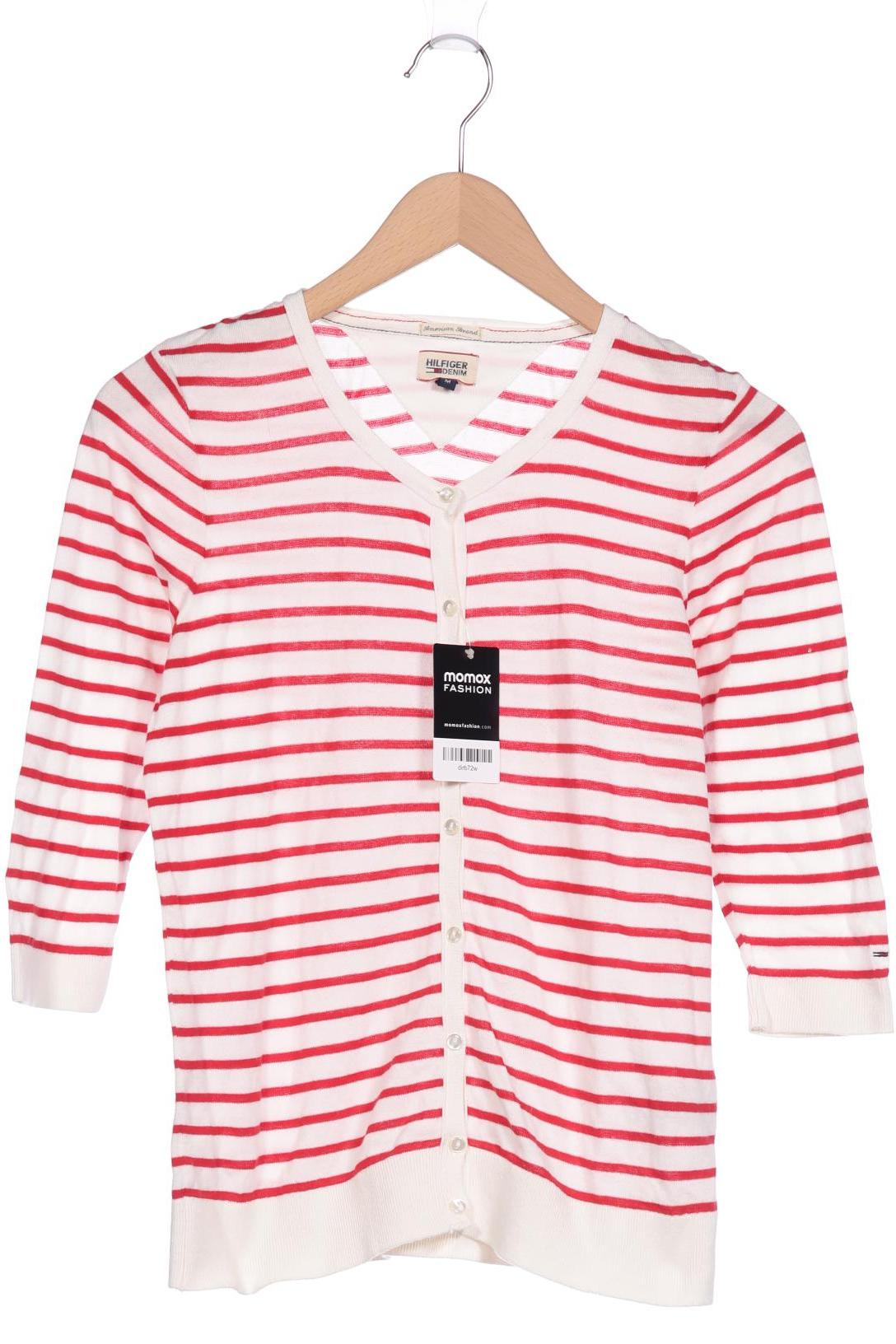 

HILFIGER DENIM Damen Strickjacke, cremeweiß