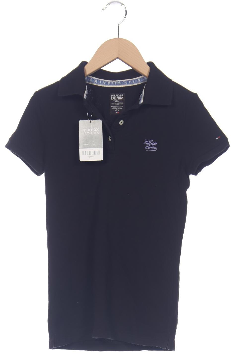 

Hilfiger Denim Damen Poloshirt, schwarz, Gr. 34