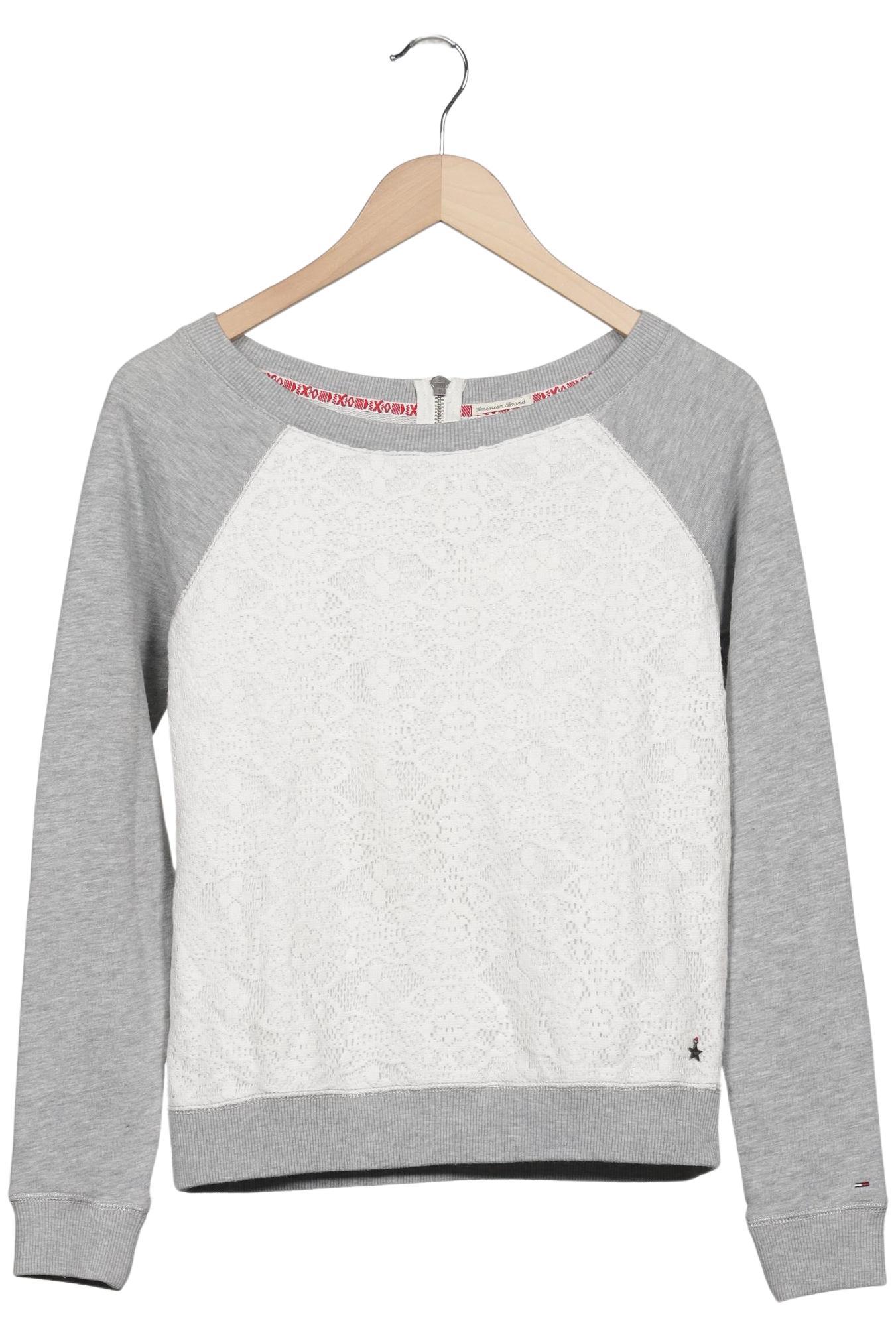 

Hilfiger Denim Damen Sweatshirt, grau, Gr. 34