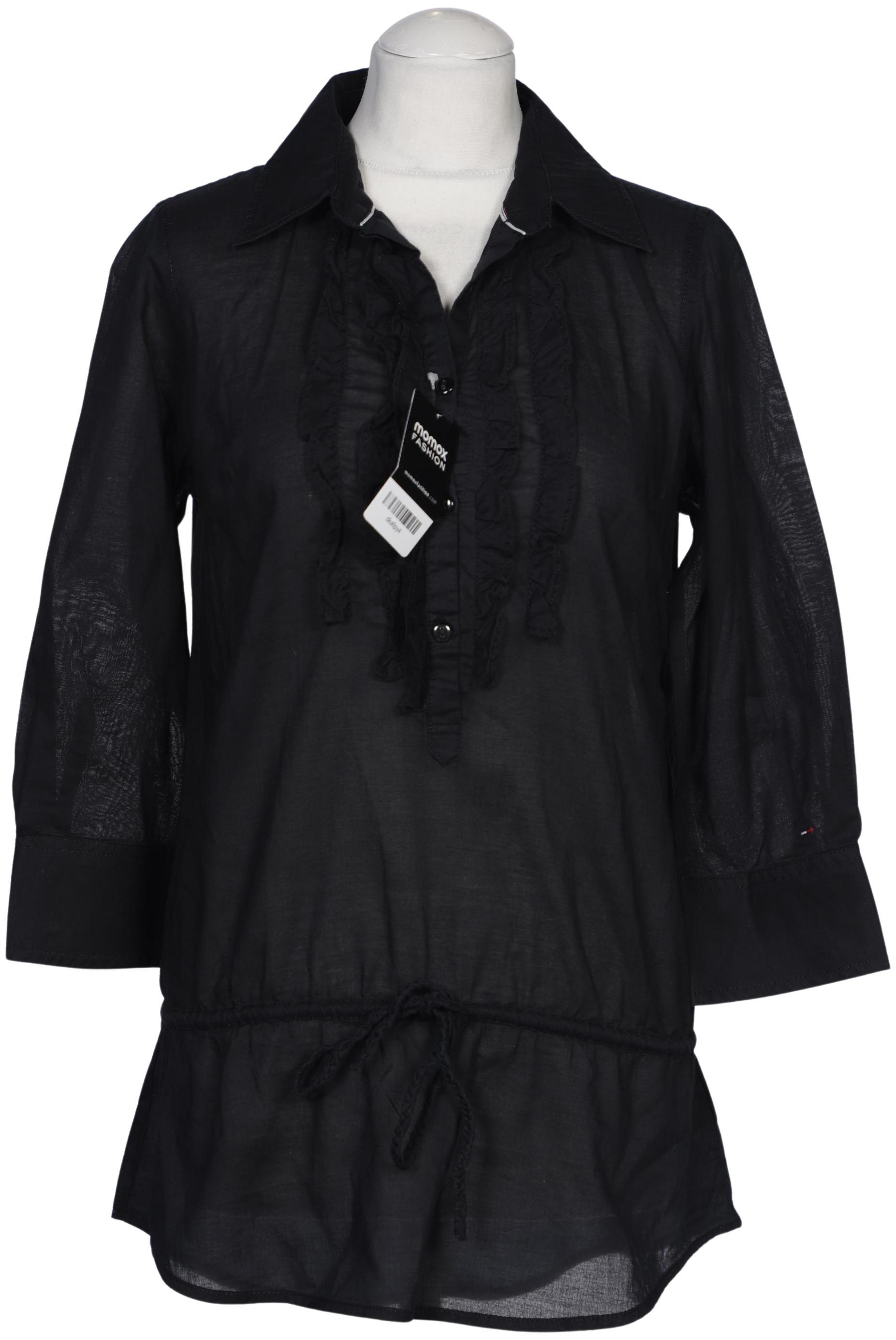 

Hilfiger Denim Damen Bluse, schwarz, Gr. 36