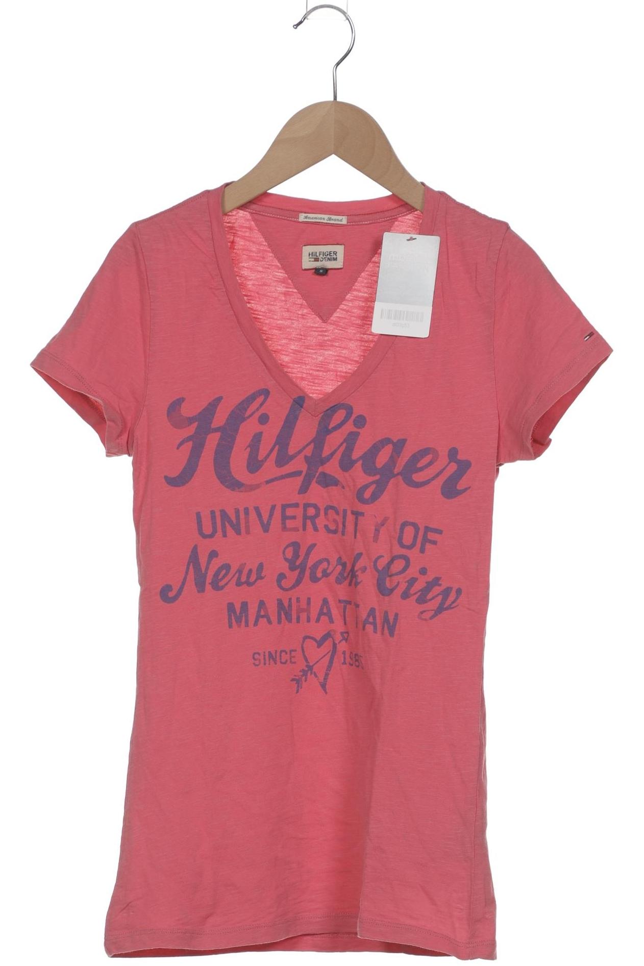 

Hilfiger Denim Damen T-Shirt, pink, Gr. 36