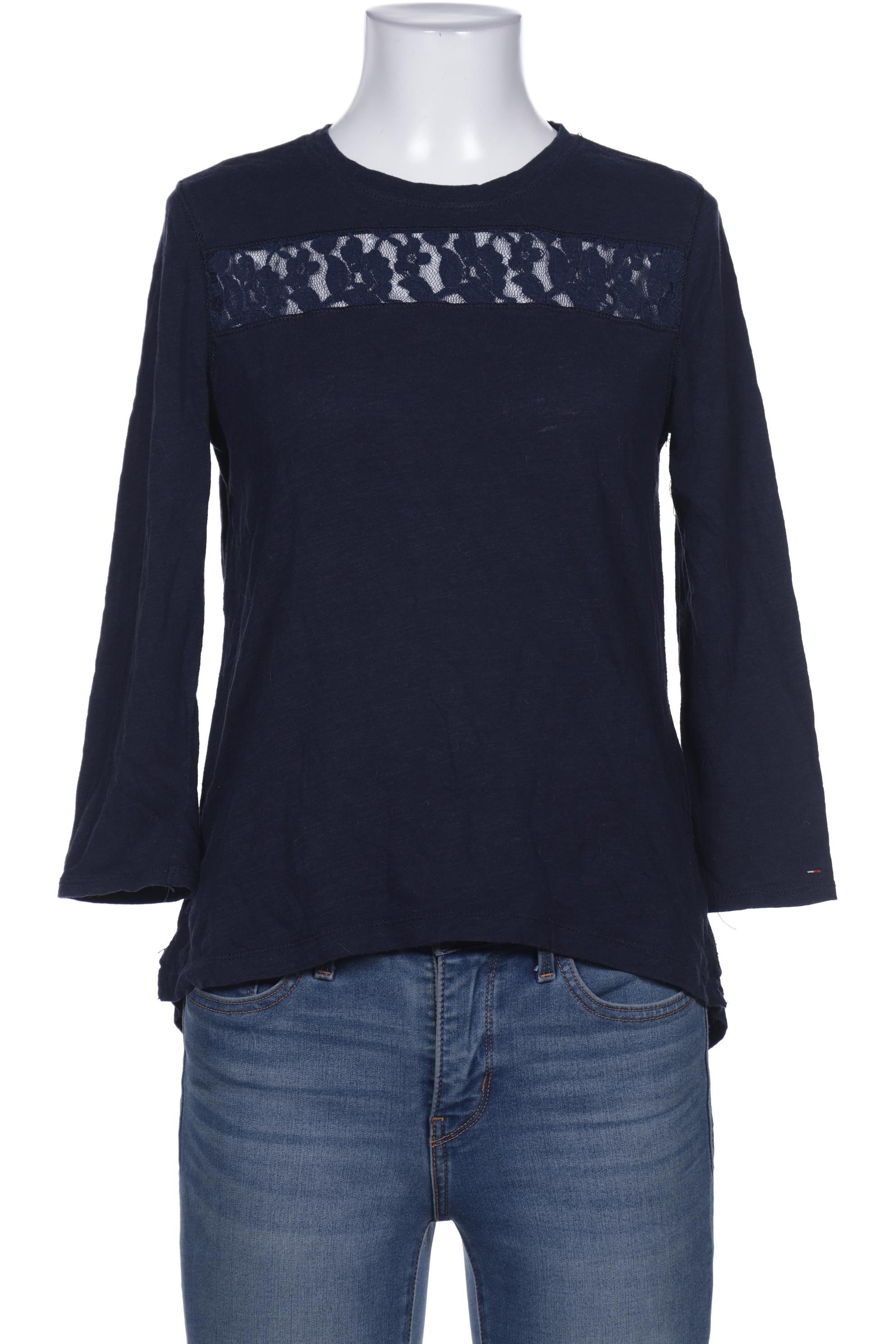 

Hilfiger Denim Damen Langarmshirt, cremeweiß, Gr. 34