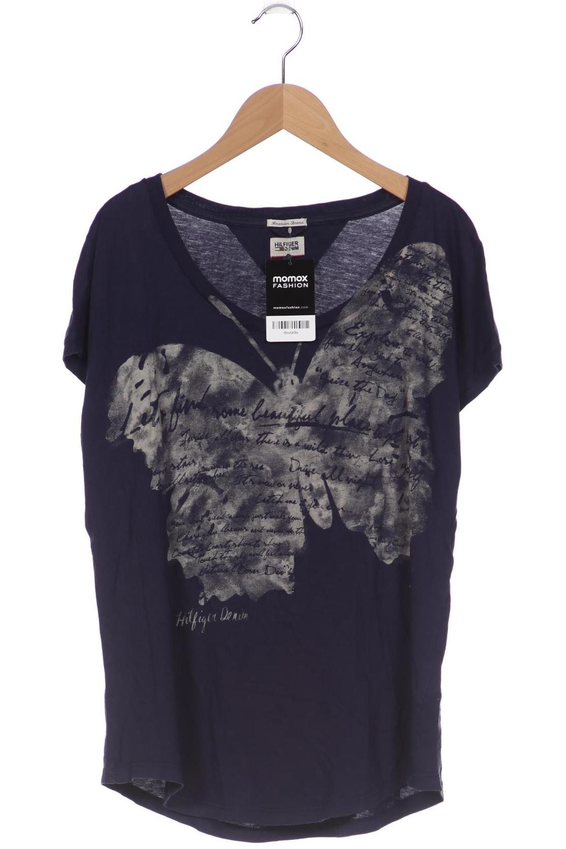 

HILFIGER DENIM Damen T-Shirt, marineblau