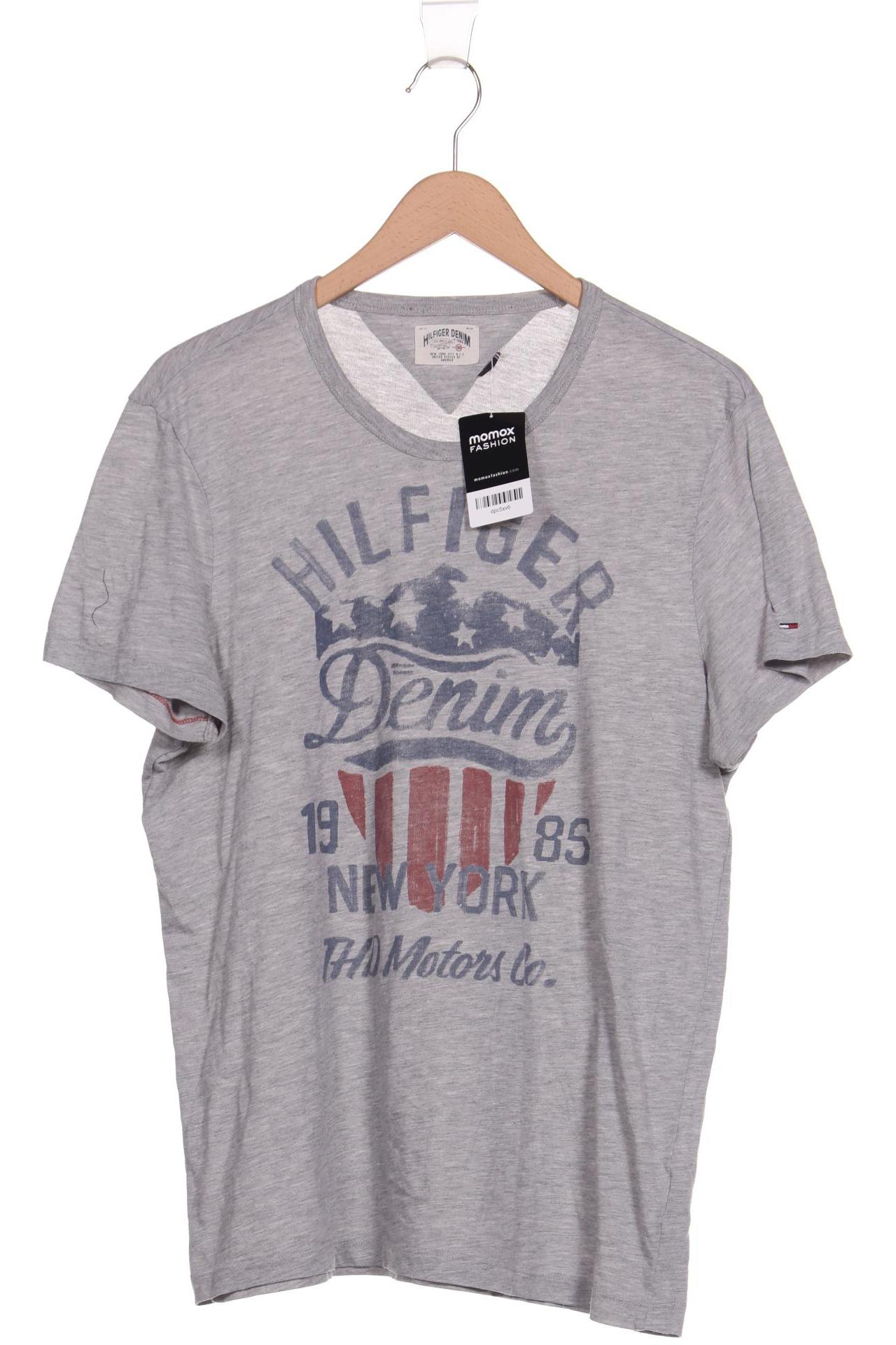 

Hilfiger Denim Damen T-Shirt, grau, Gr. 46