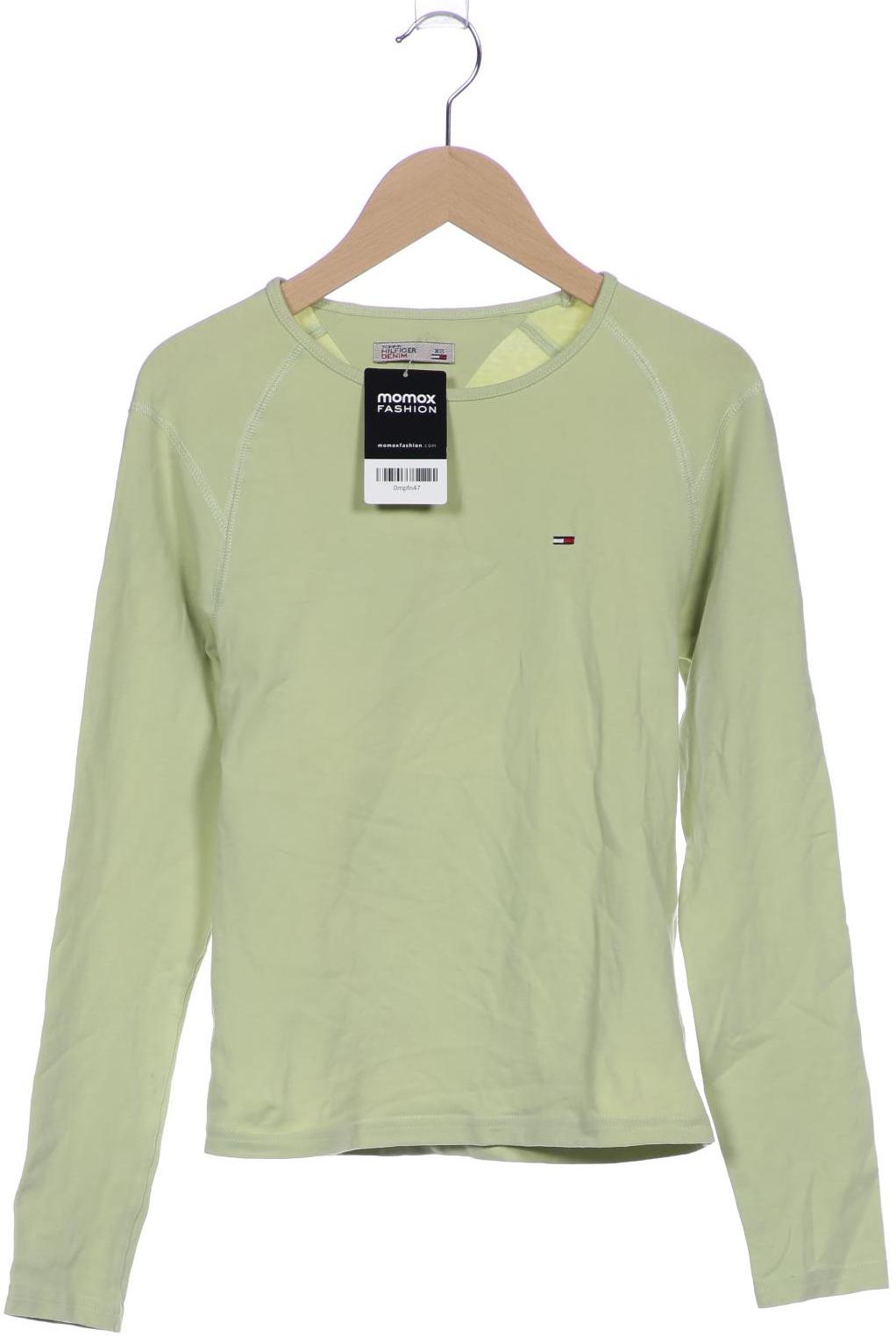 

Hilfiger Denim Damen Langarmshirt, hellgrün, Gr. 34