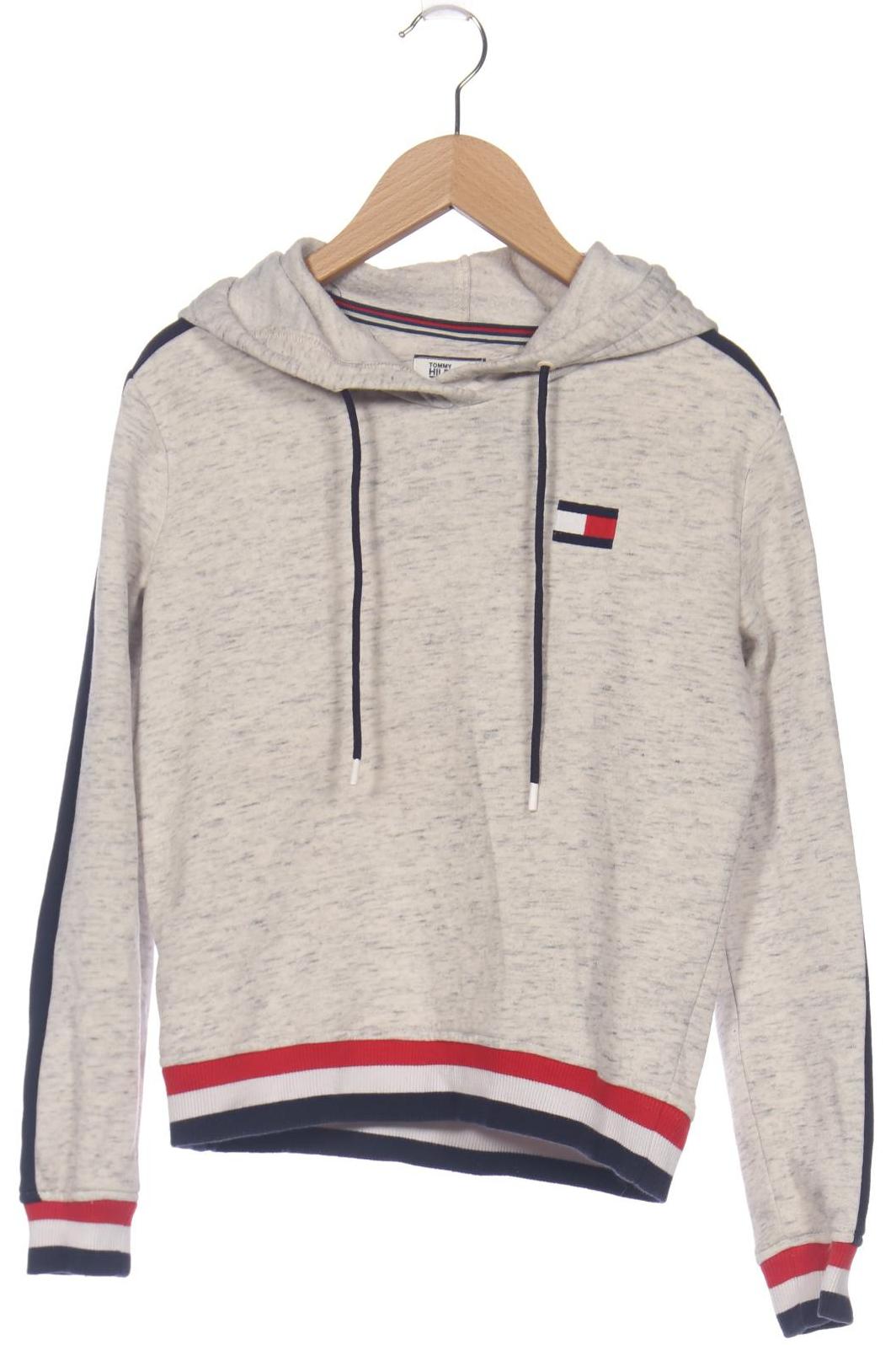 

Hilfiger Denim Damen Kapuzenpullover, grau, Gr. 32
