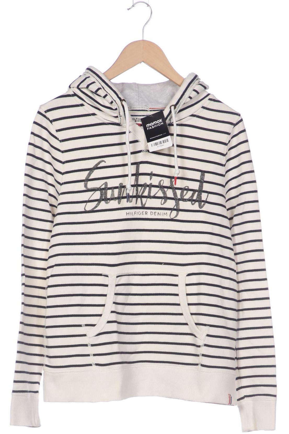 

Hilfiger Denim Damen Kapuzenpullover, cremeweiß, Gr. 42
