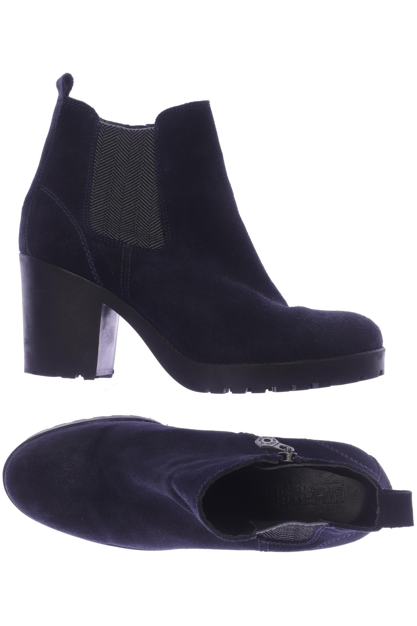 

HILFIGER DENIM Damen Stiefelette, marineblau