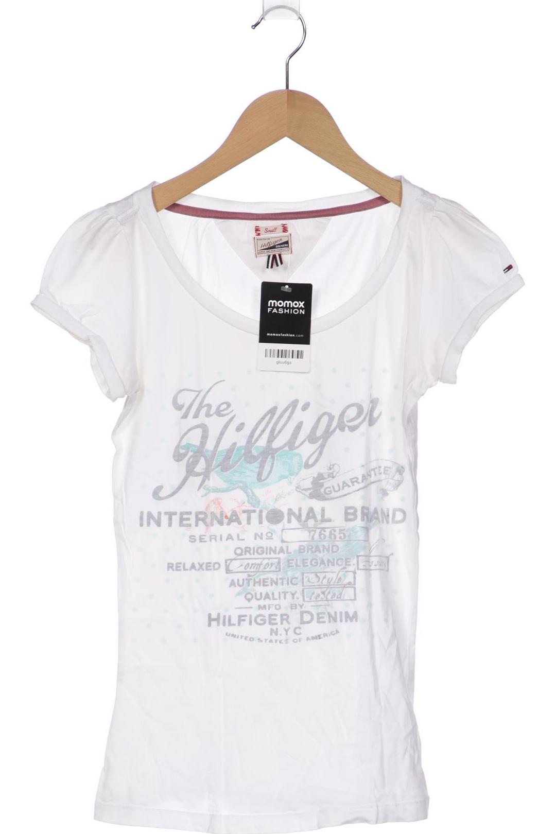 

HILFIGER DENIM Damen T-Shirt, weiß