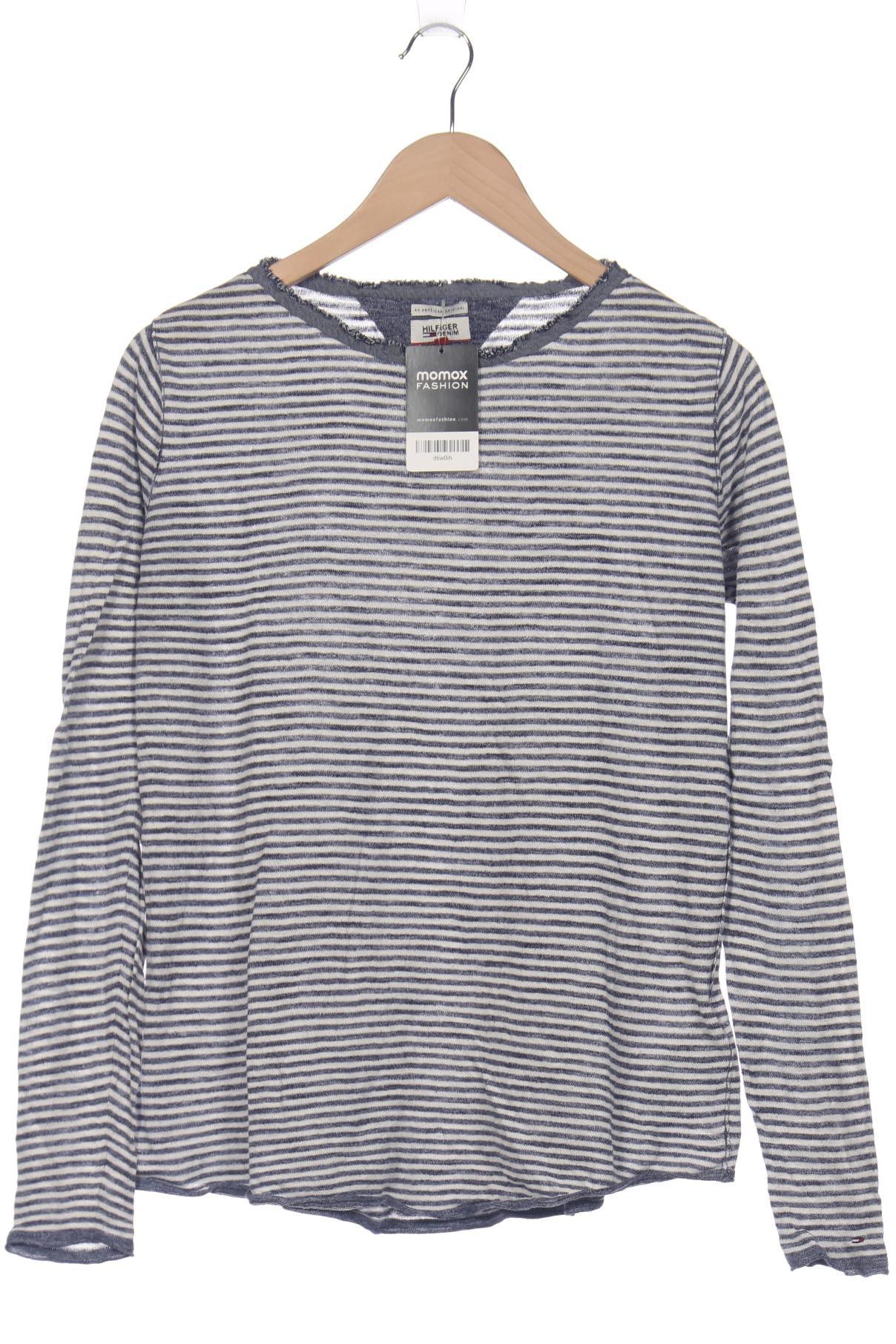 

Hilfiger Denim Damen Langarmshirt, blau, Gr. 38