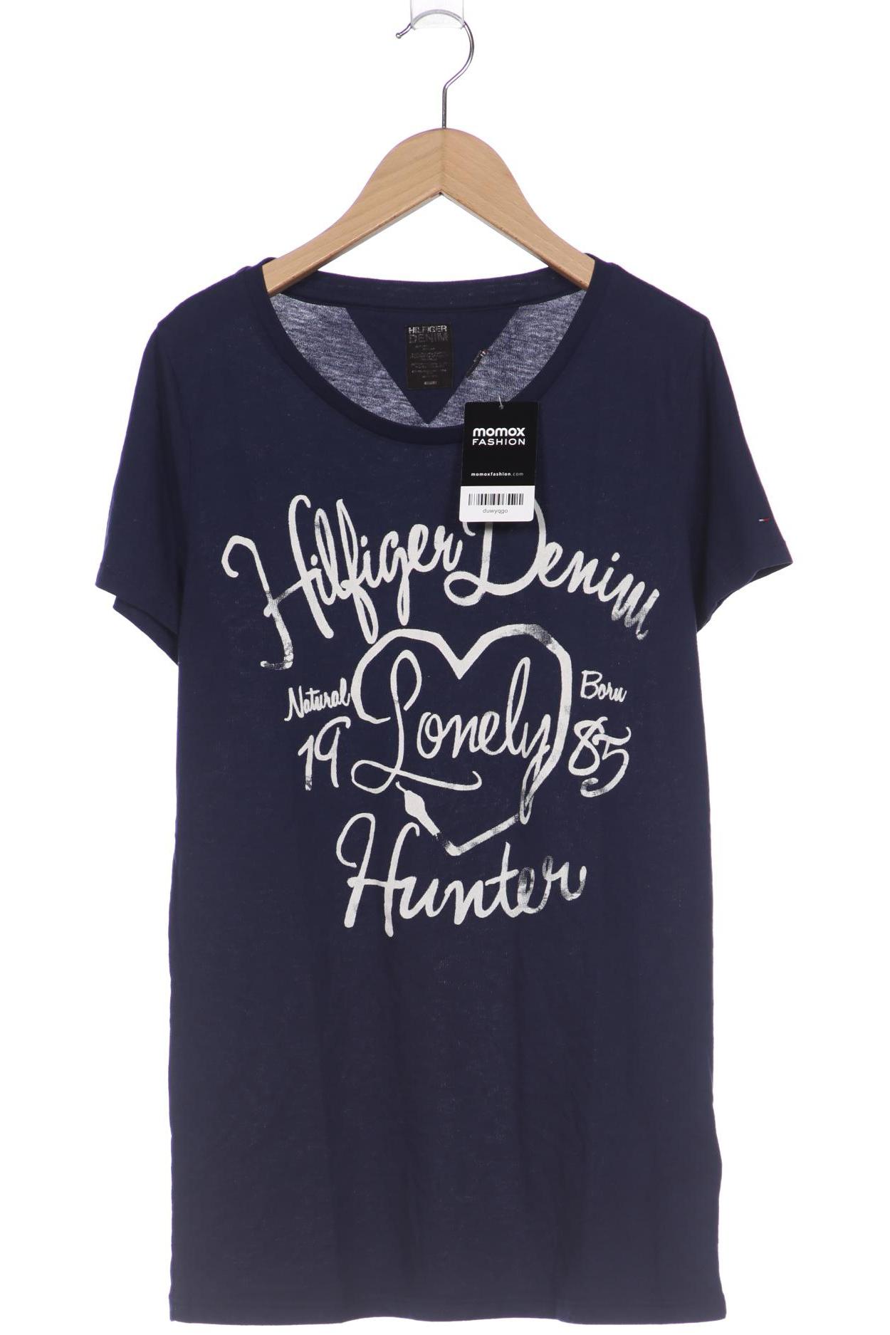 

HILFIGER DENIM Damen T-Shirt, marineblau