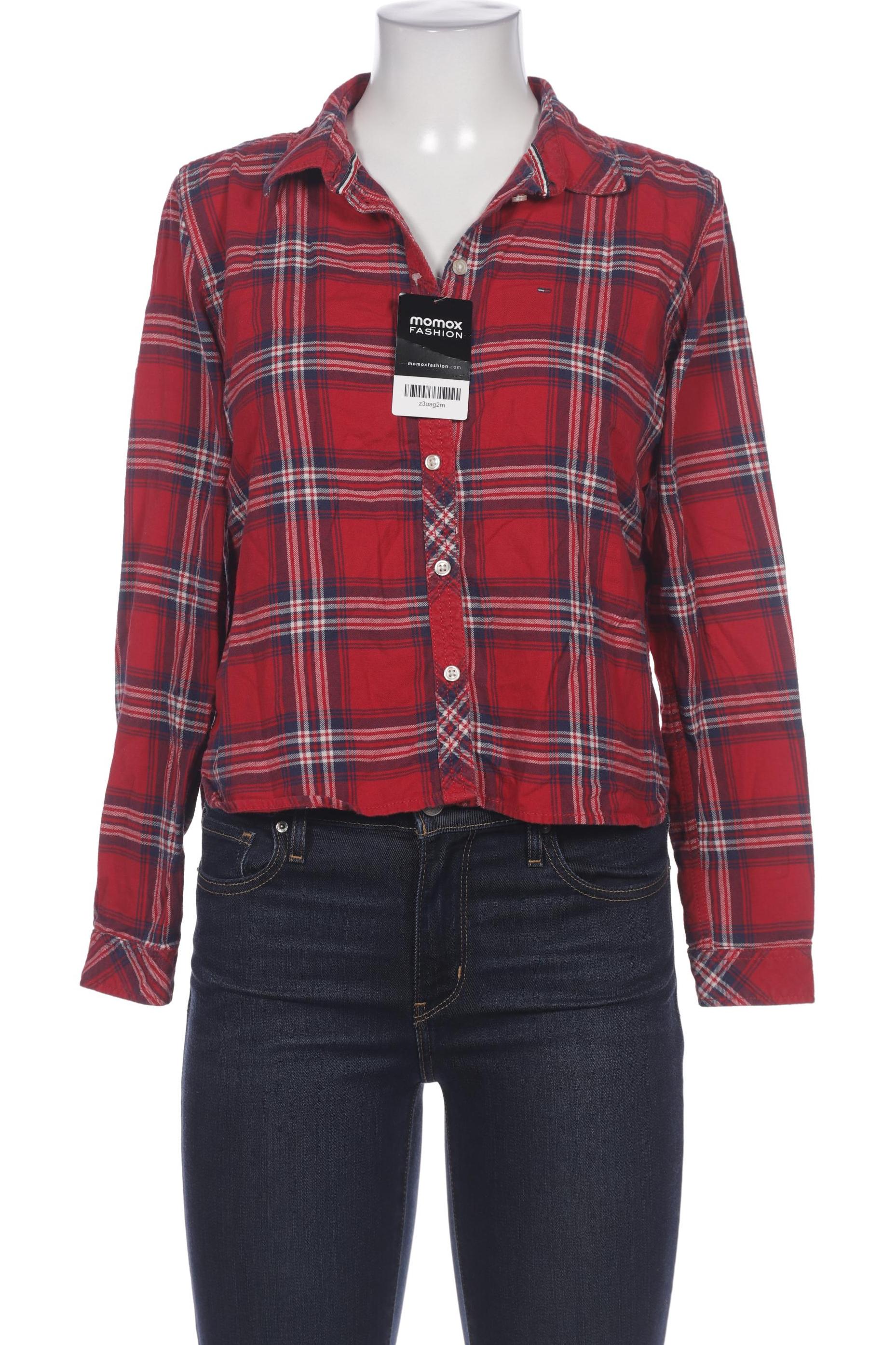 

Hilfiger Denim Damen Bluse, rot, Gr. 36