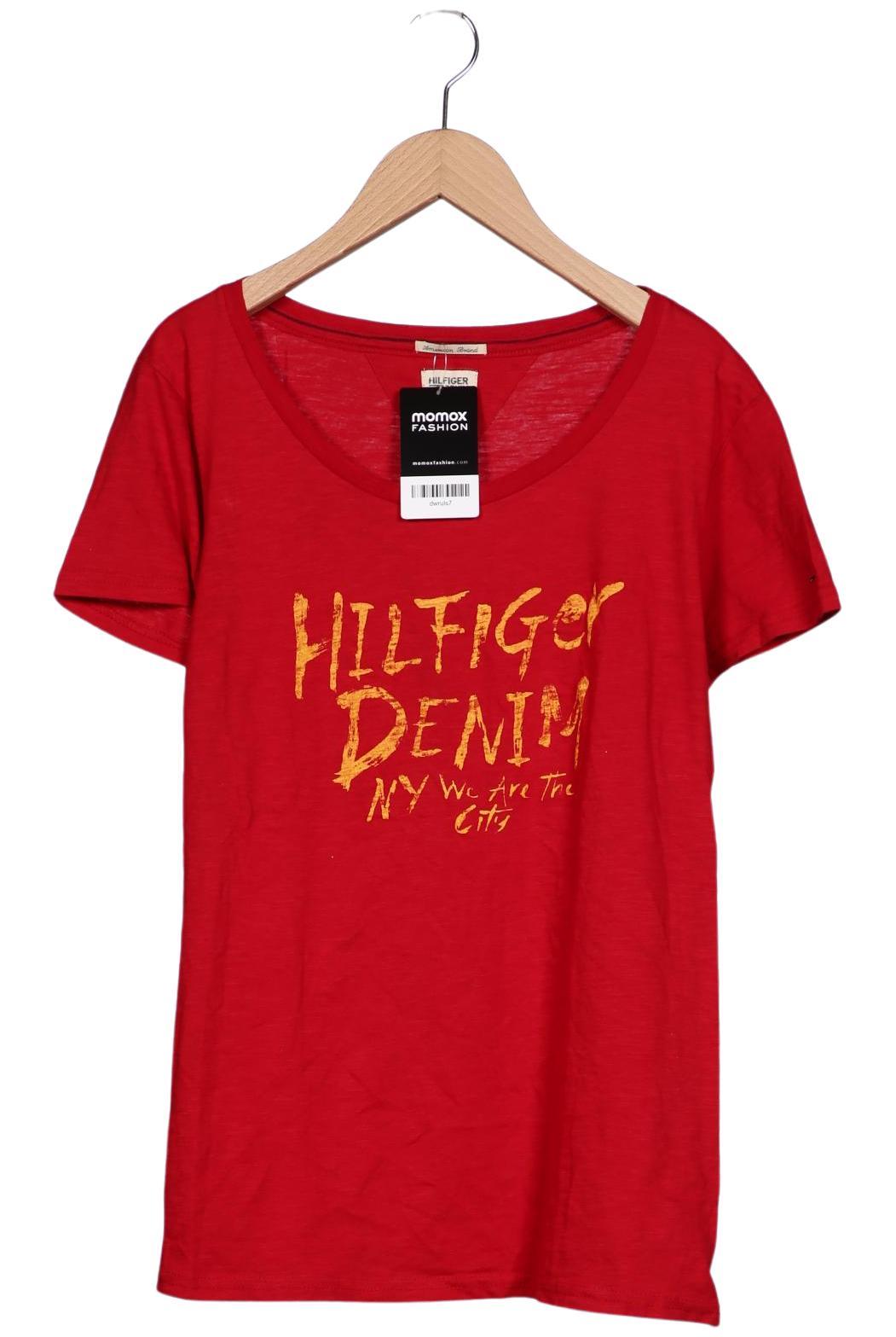

Hilfiger Denim Damen T-Shirt, rot, Gr. 44