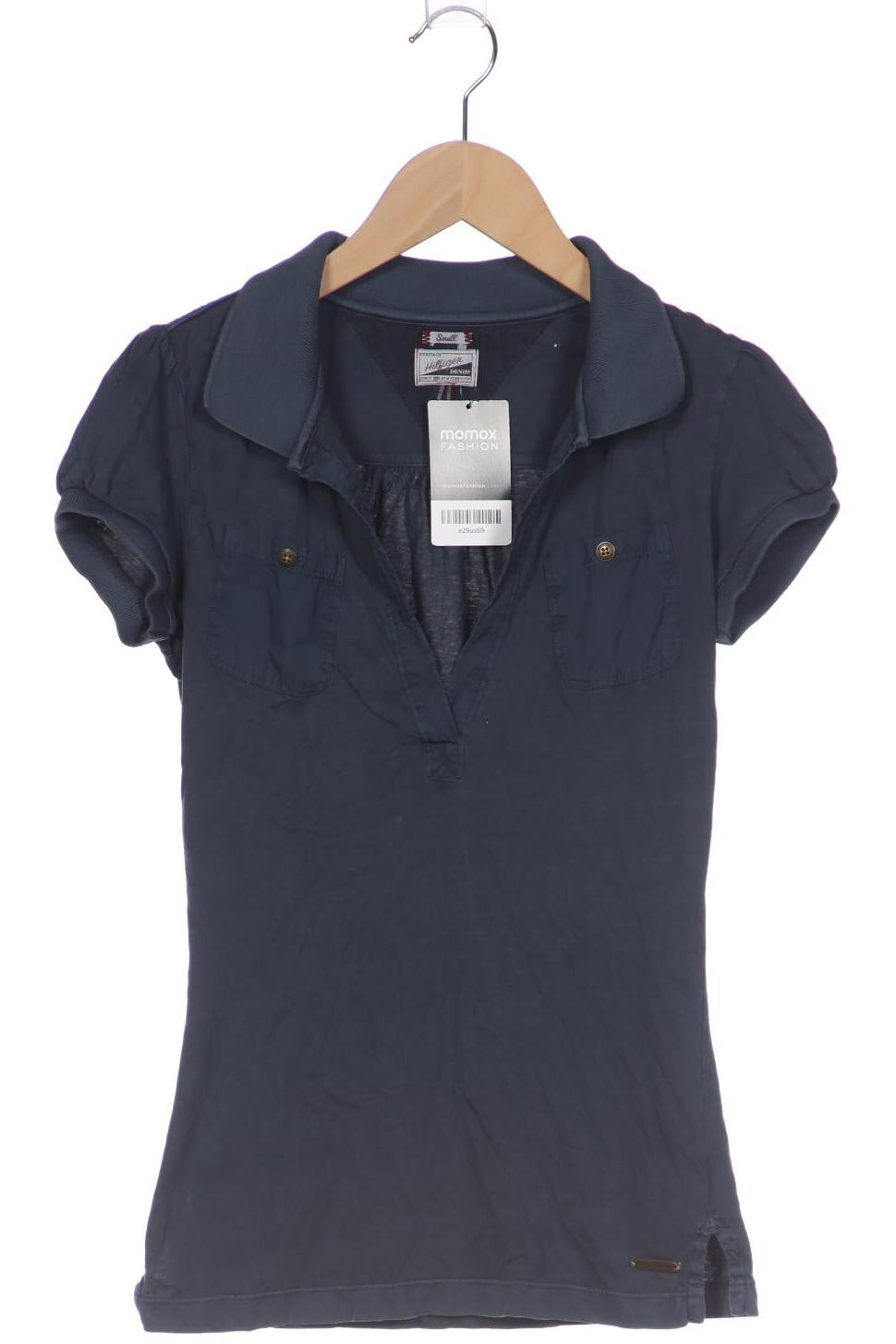 

HILFIGER DENIM Damen Poloshirt, marineblau