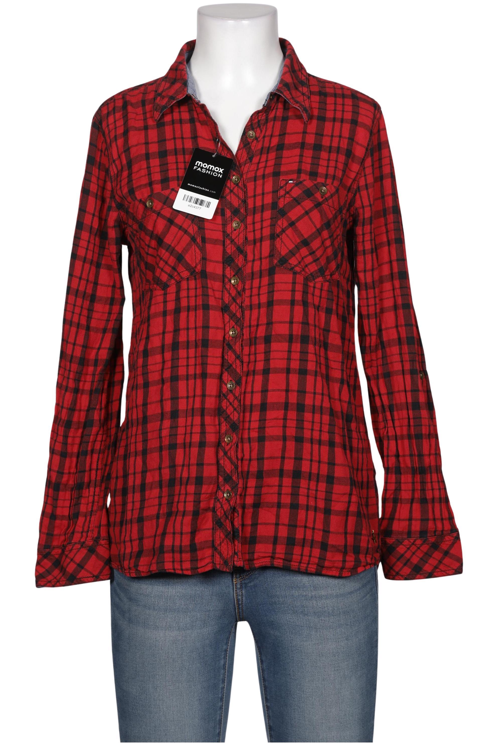 

Hilfiger Denim Damen Bluse, rot, Gr. 38