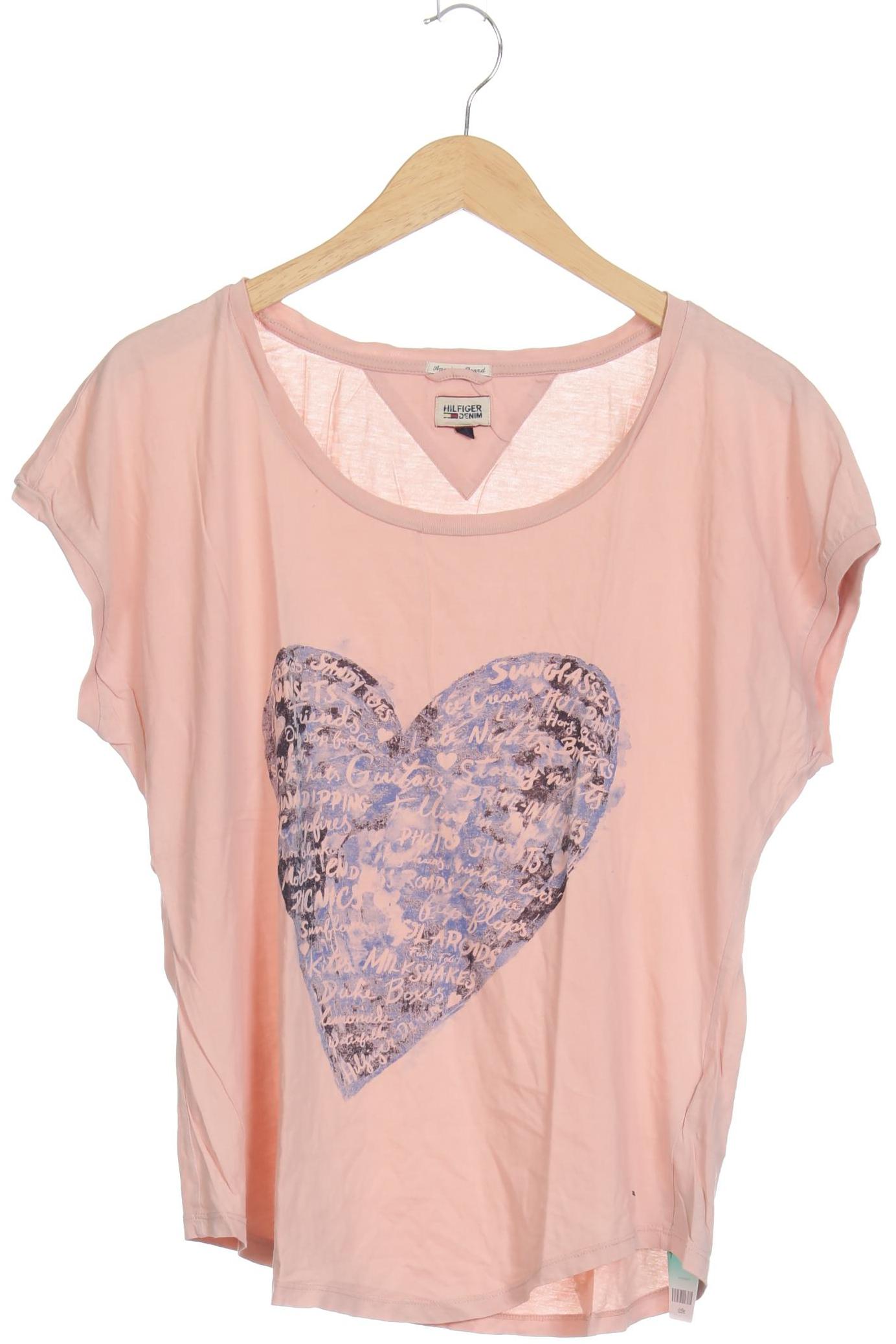 

Hilfiger Denim Damen T-Shirt, pink, Gr. 36