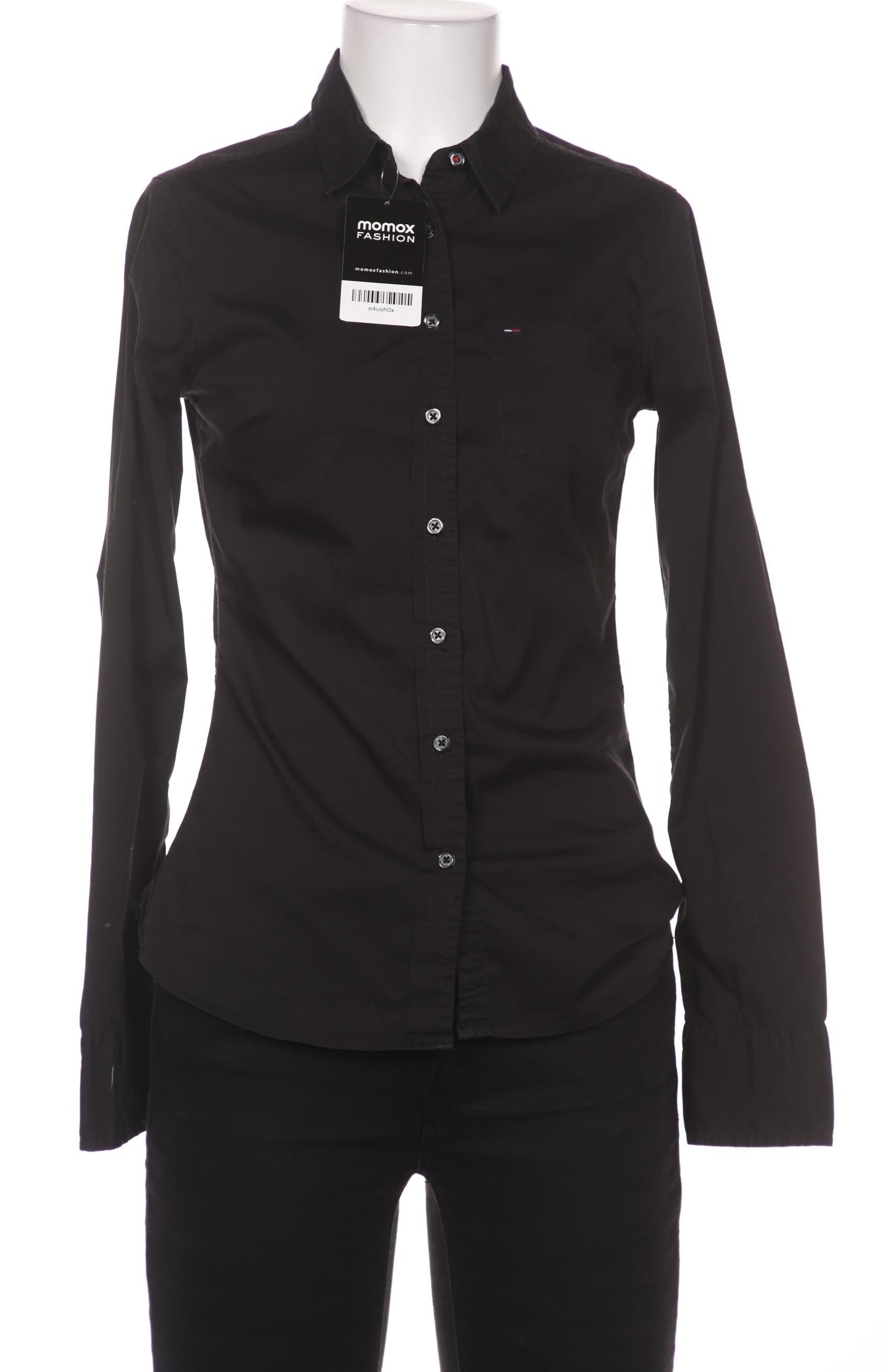 

Hilfiger Denim Damen Bluse, schwarz, Gr. 34