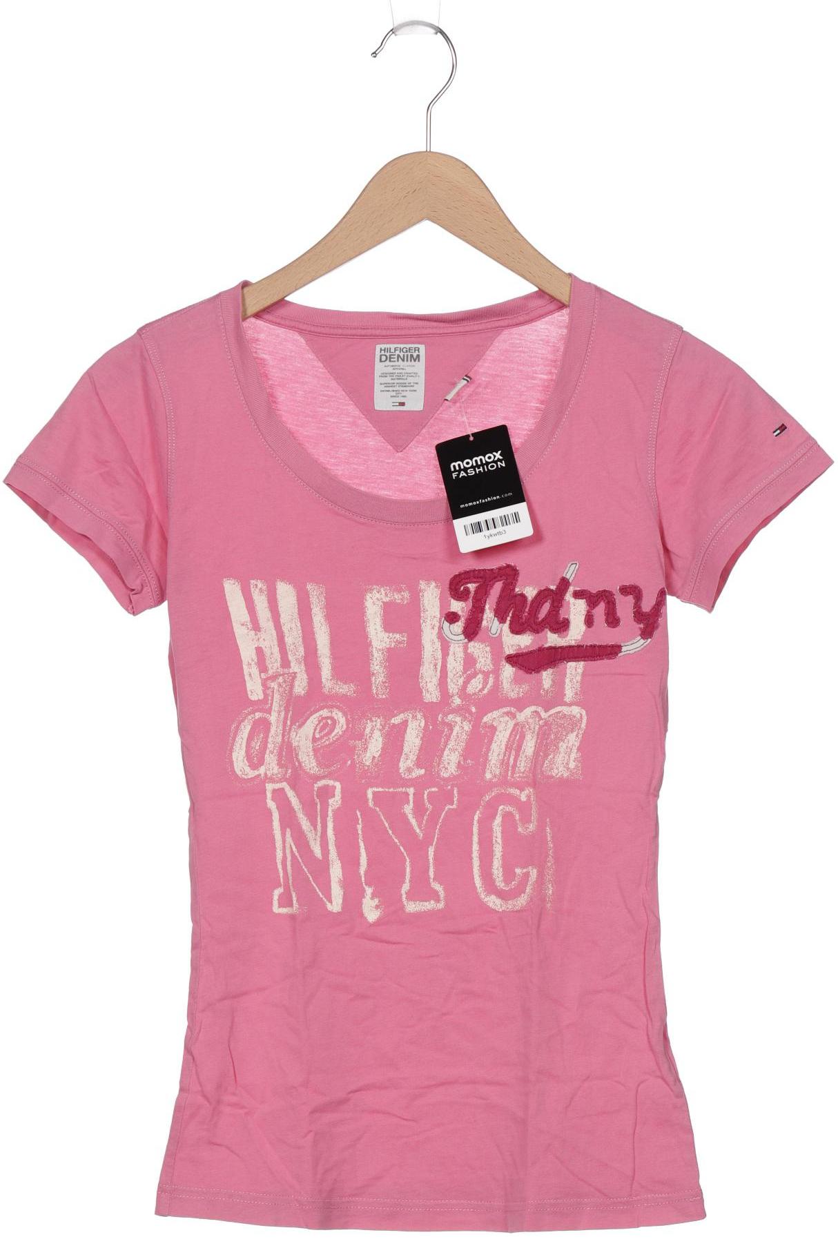 

Hilfiger Denim Damen T-Shirt, pink, Gr. 36