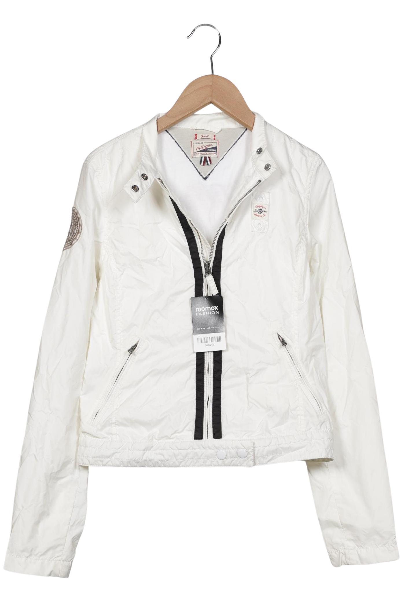 

Hilfiger Denim Damen Jacke, cremeweiß, Gr. 36