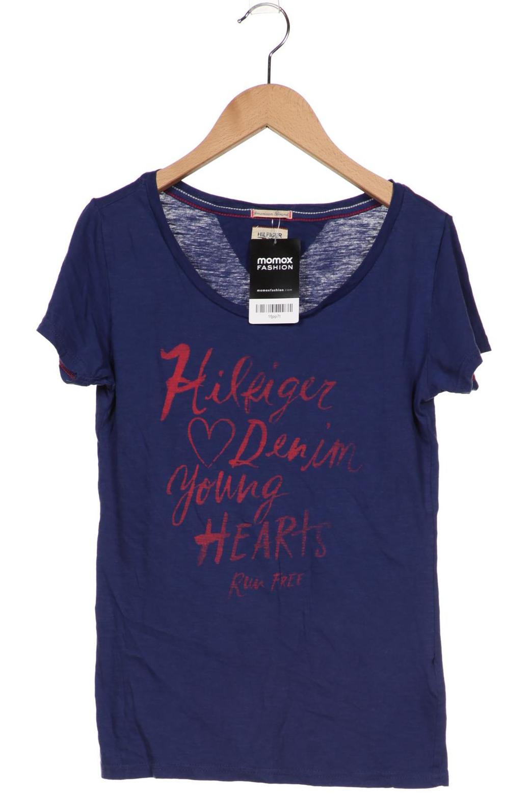 

HILFIGER DENIM Damen T-Shirt, blau