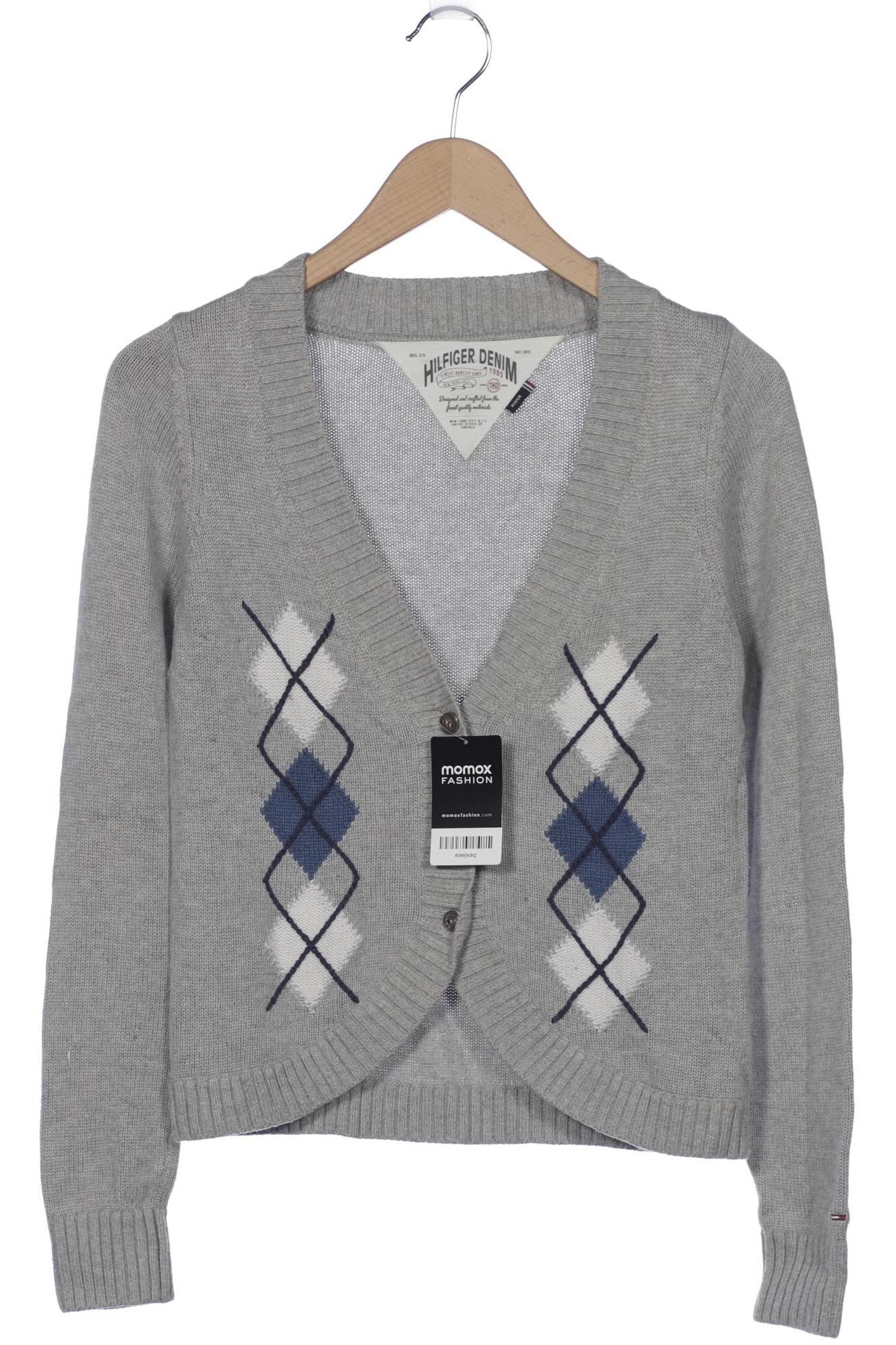 

HILFIGER DENIM Damen Strickjacke, grau