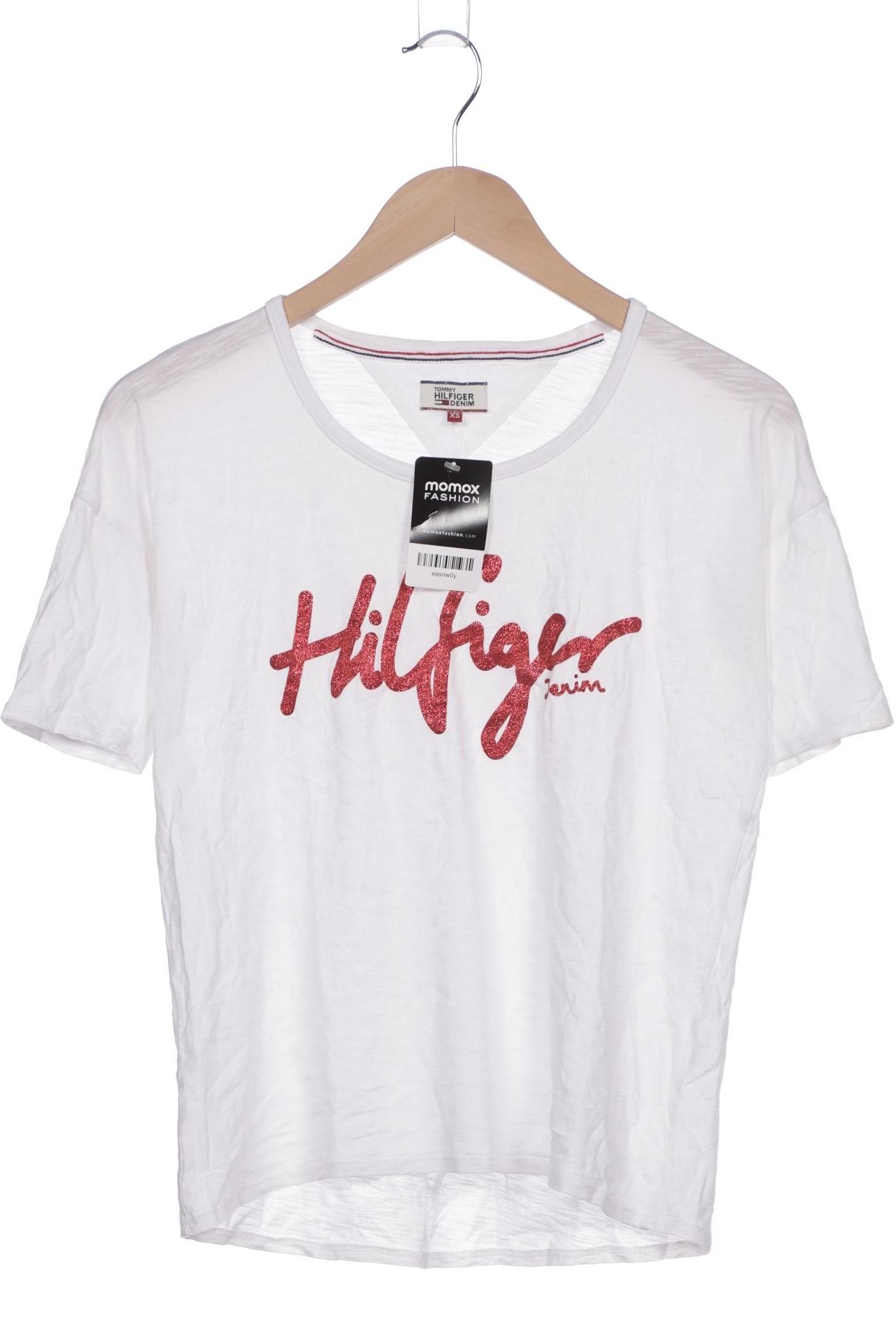 

Hilfiger Denim Damen T-Shirt, weiß, Gr. 34