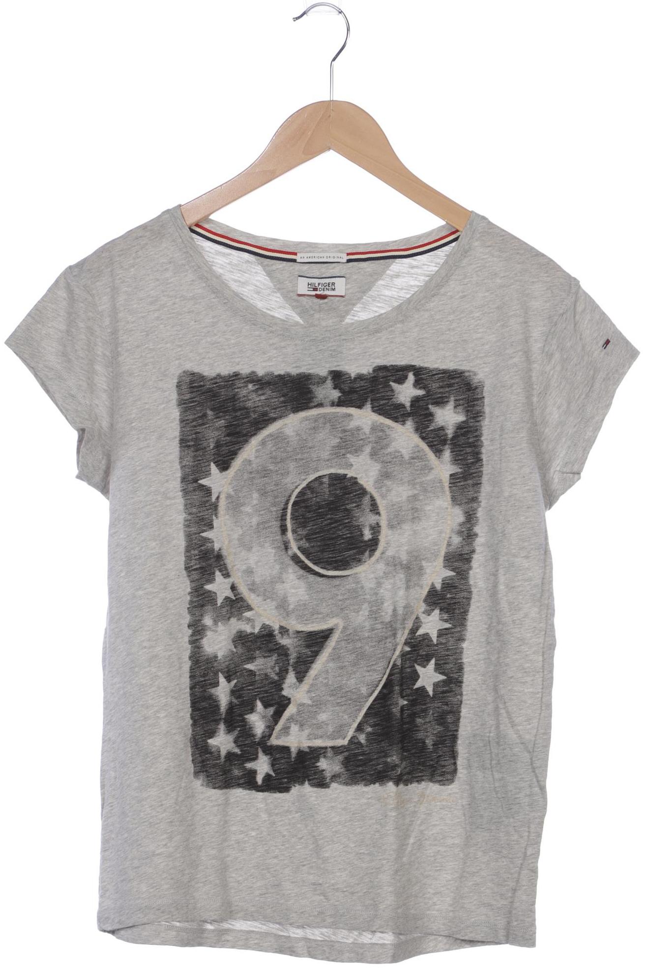

Hilfiger Denim Damen T-Shirt, grau, Gr. 38