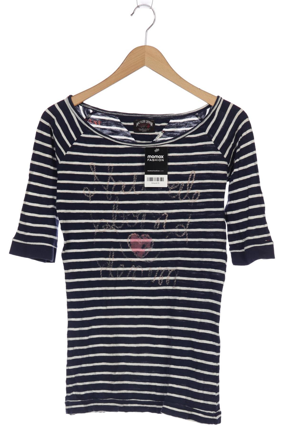 

Hilfiger Denim Damen Langarmshirt, marineblau, Gr. 38