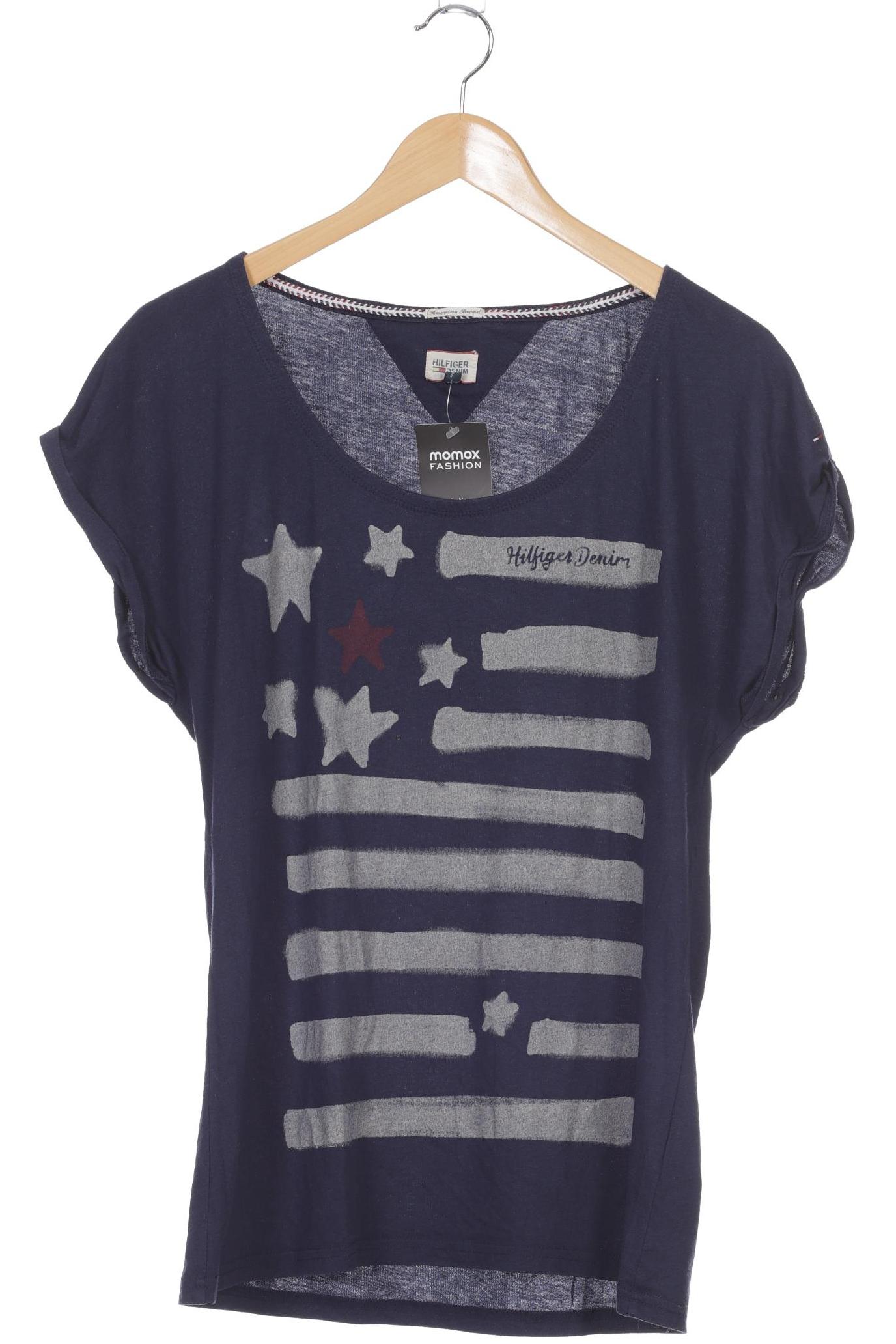 

Hilfiger Denim Damen T-Shirt, blau, Gr. 38