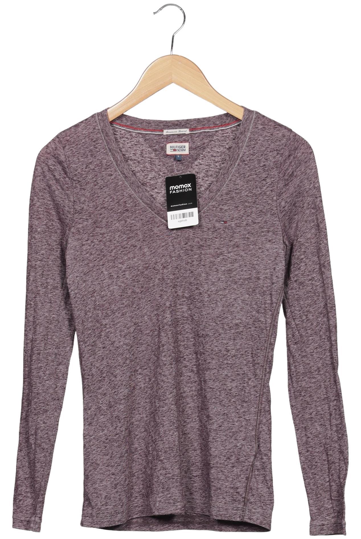 

Hilfiger Denim Damen Langarmshirt, flieder, Gr. 36