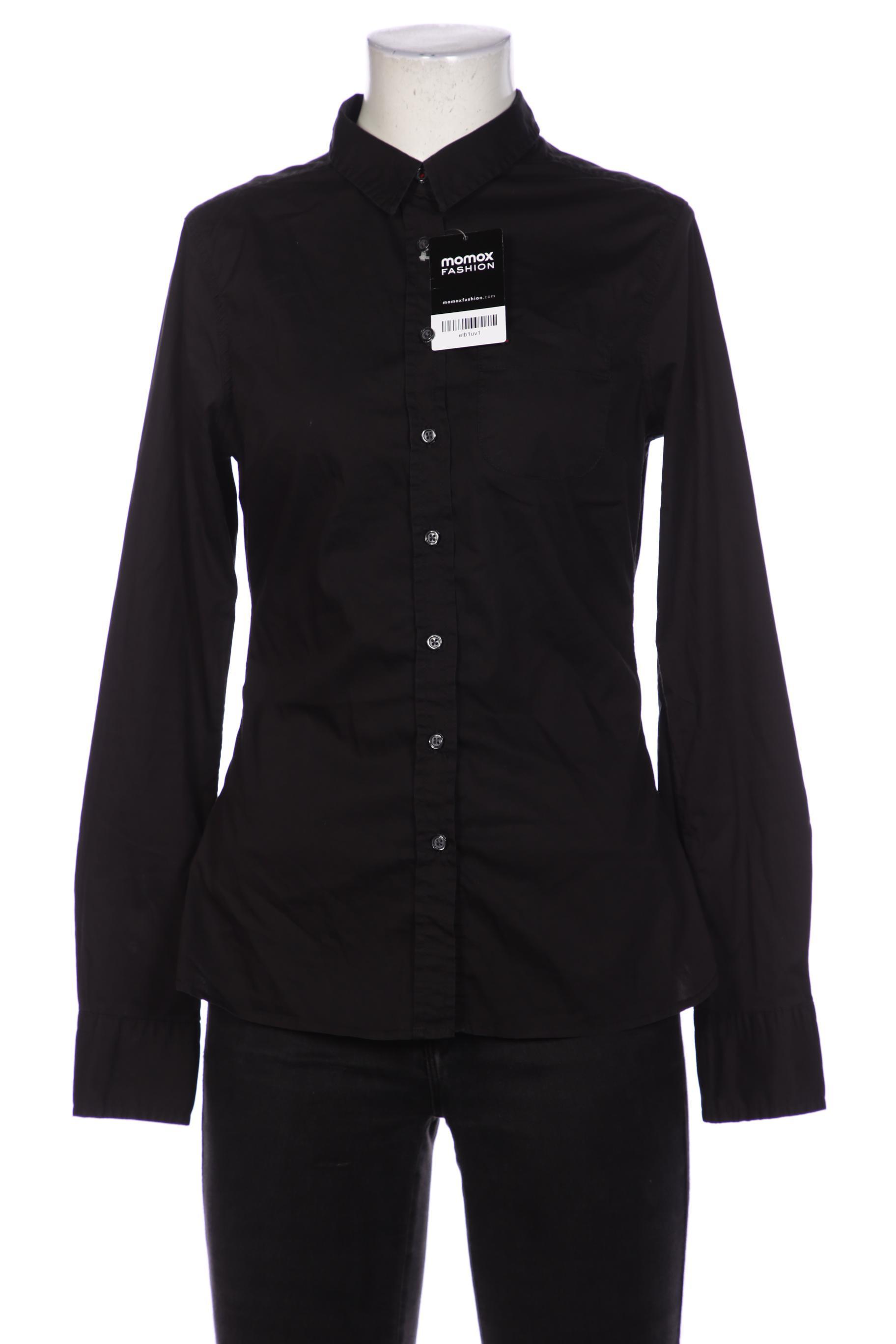 

Hilfiger Denim Damen Bluse, schwarz, Gr. 36