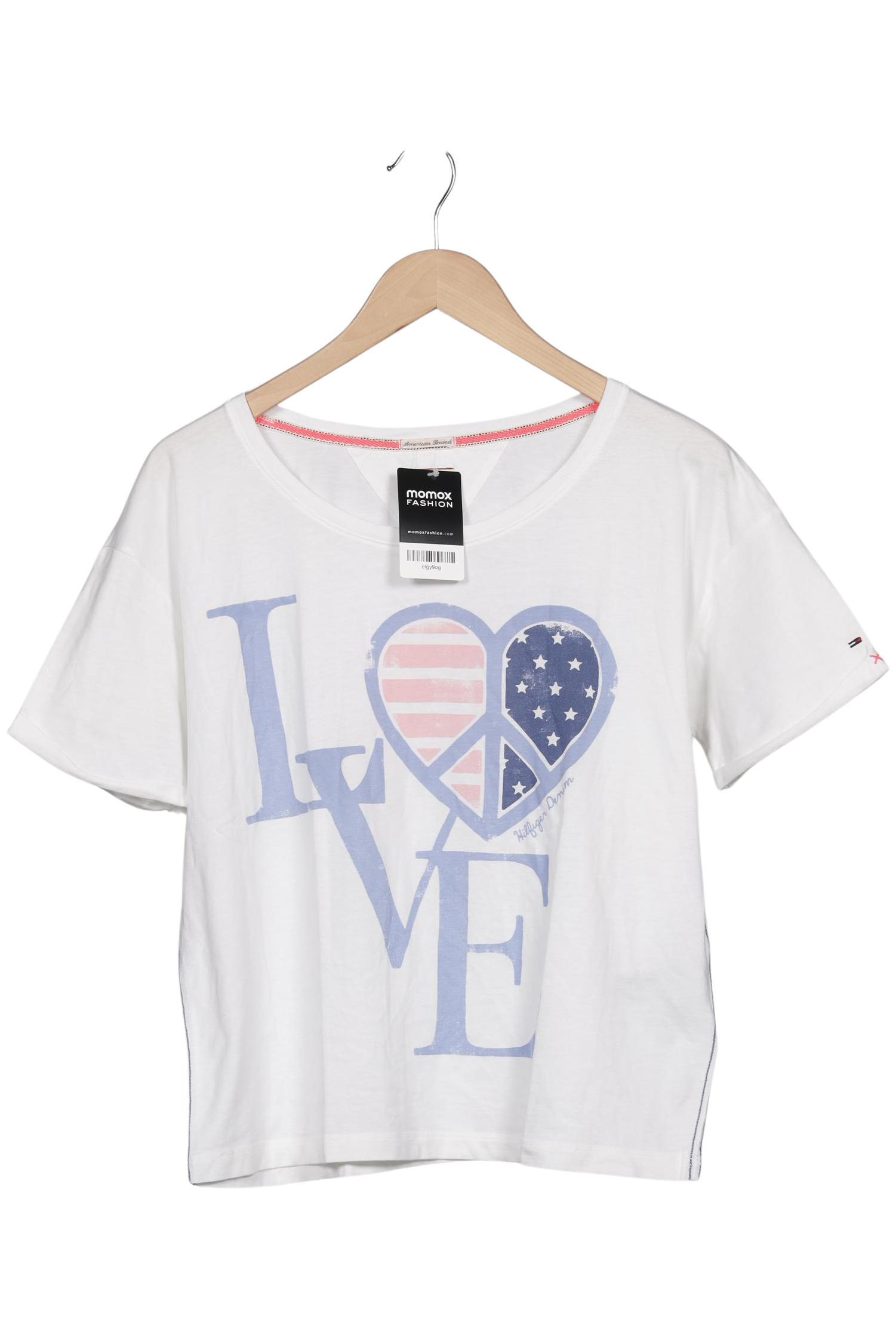 

Hilfiger Denim Damen T-Shirt, weiß, Gr. 38