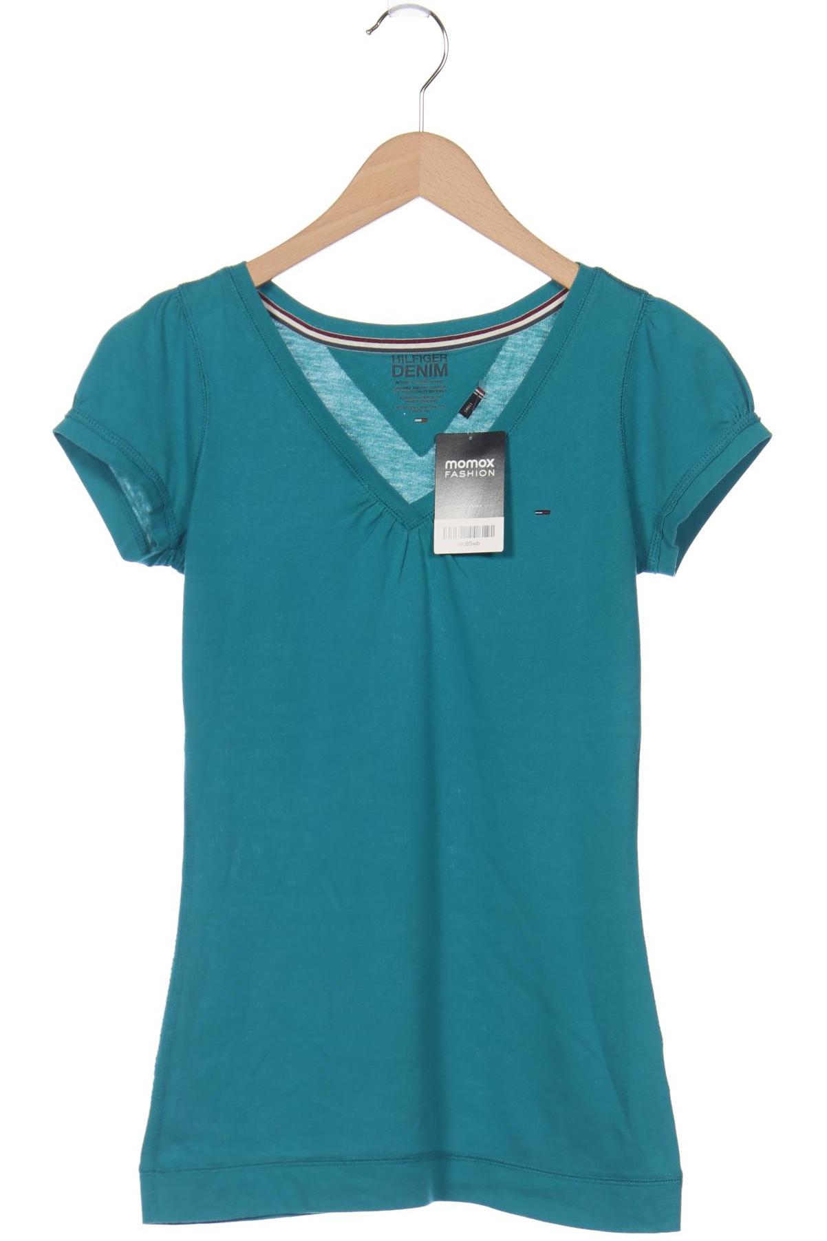 

HILFIGER DENIM Damen T-Shirt, türkis