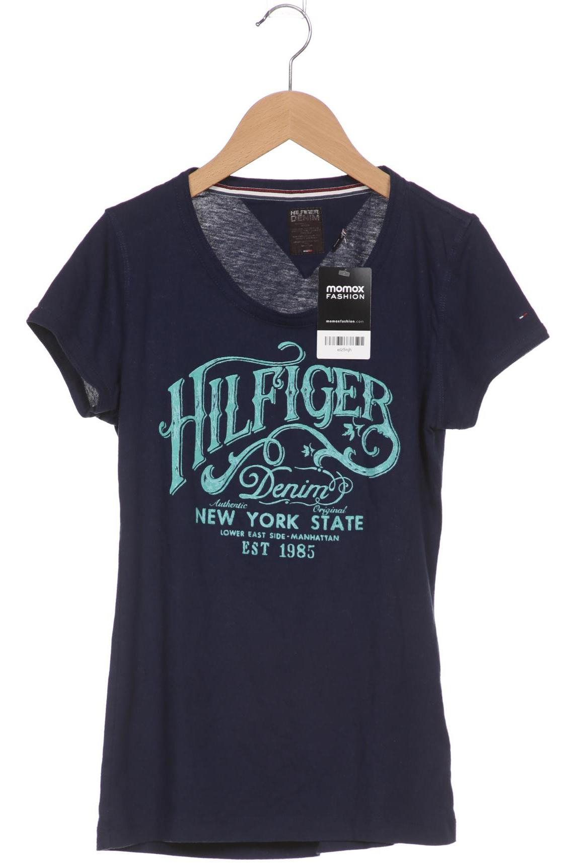 

Hilfiger Denim Damen T-Shirt, marineblau, Gr. 38
