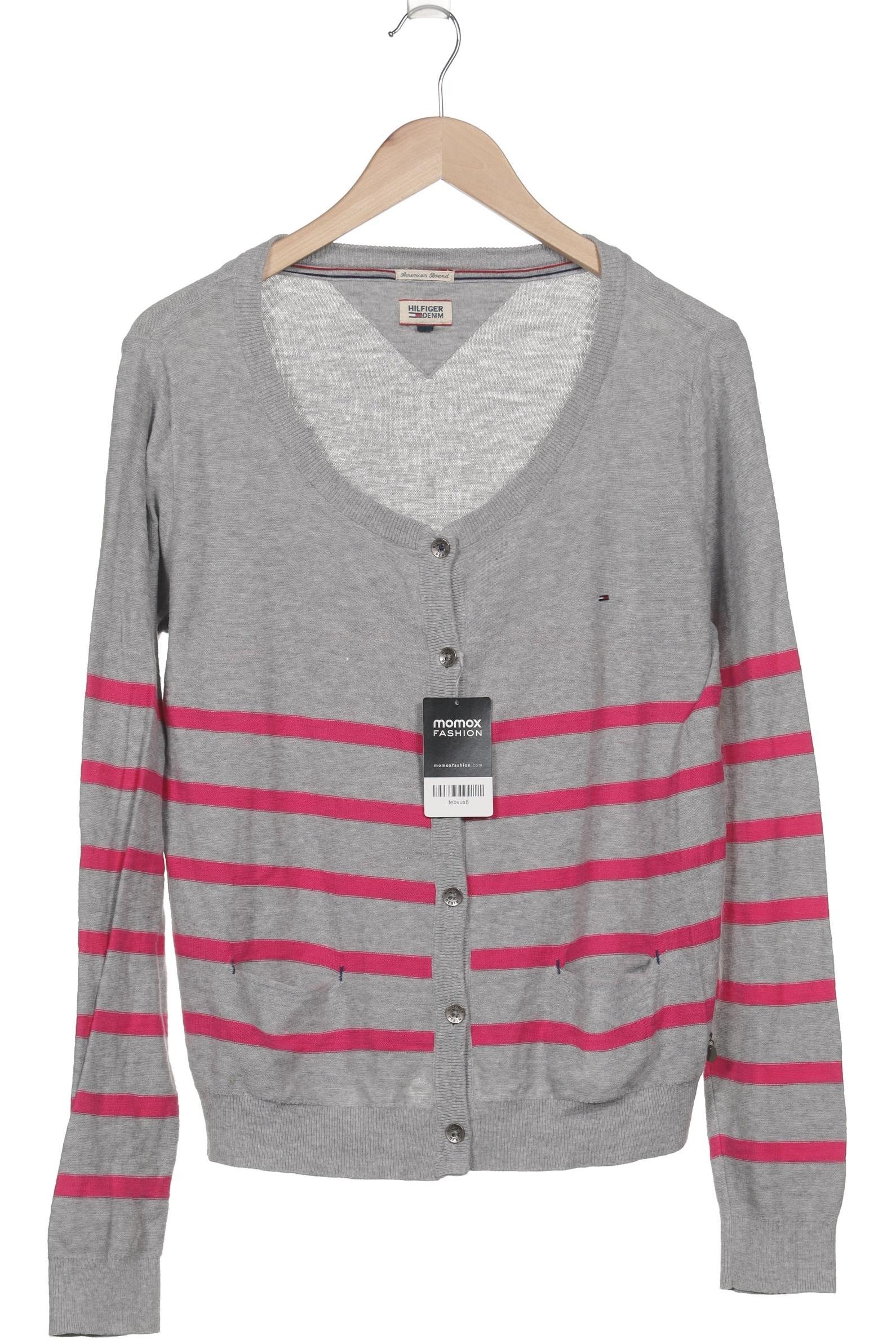 

Hilfiger Denim Damen Strickjacke, grau, Gr. 44