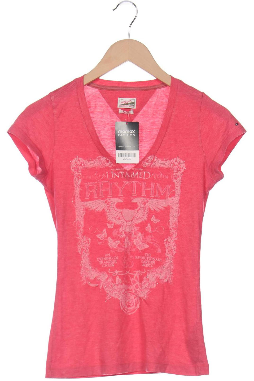 

Hilfiger Denim Damen T-Shirt, pink, Gr. 36