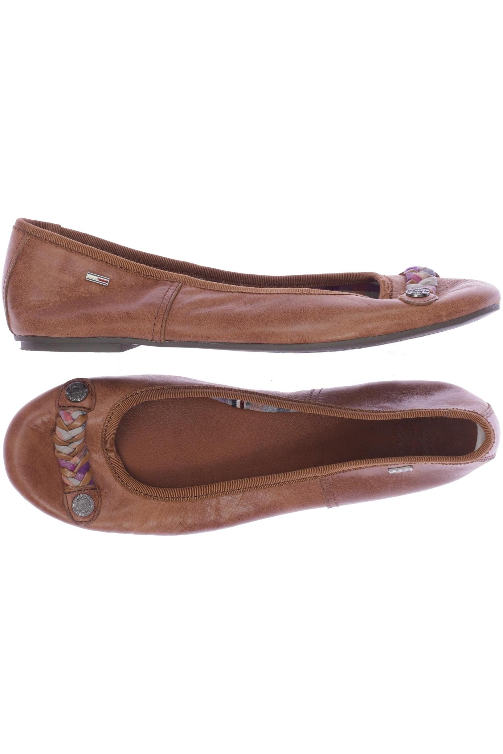 

Hilfiger Denim Damen Ballerinas, braun, Gr. 38