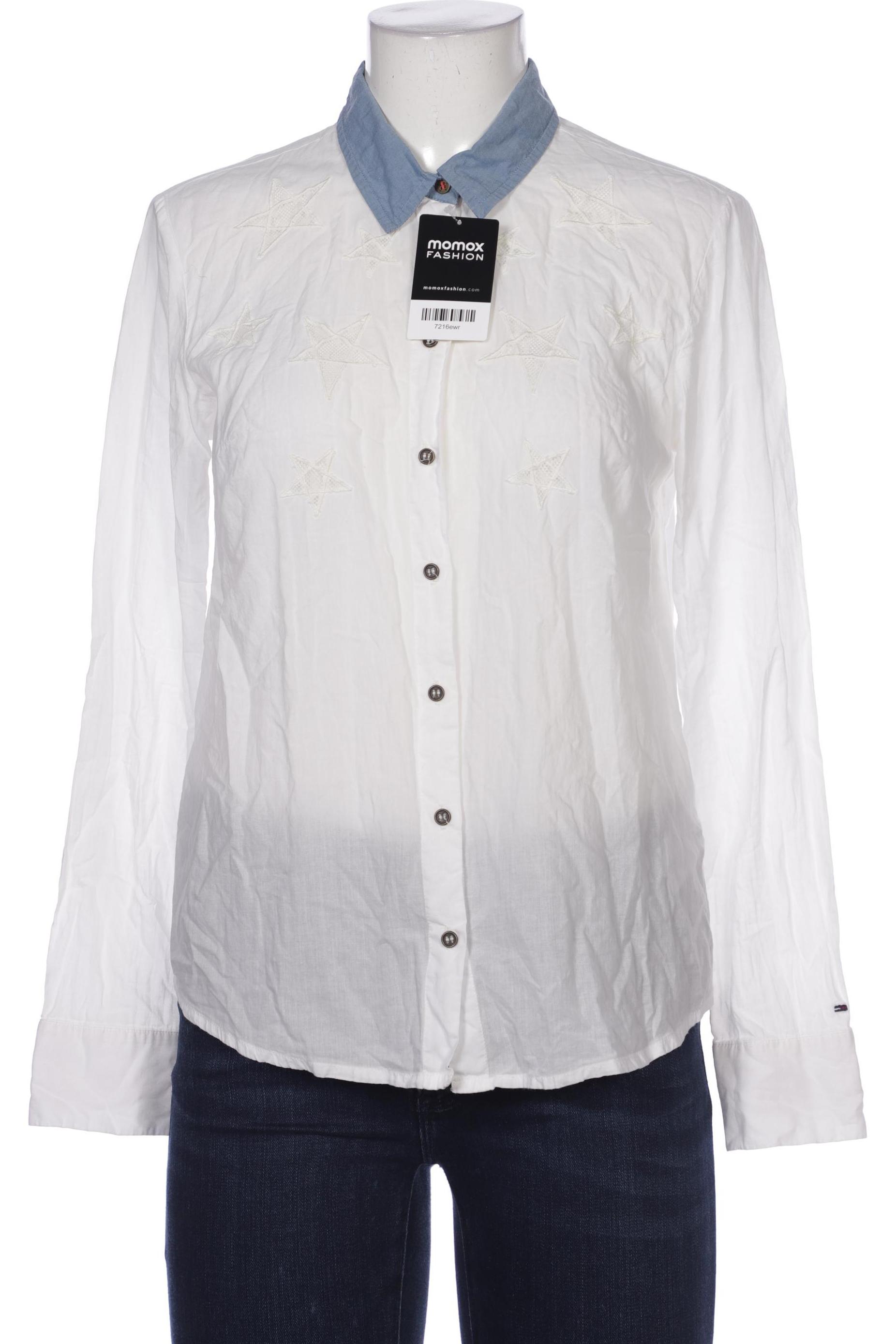 

Hilfiger Denim Damen Bluse, weiß, Gr. 38