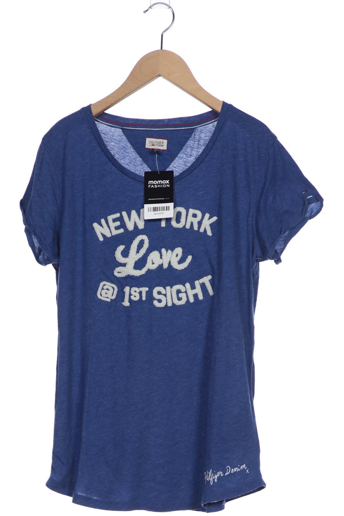 

Hilfiger Denim Damen T-Shirt, blau, Gr. 42