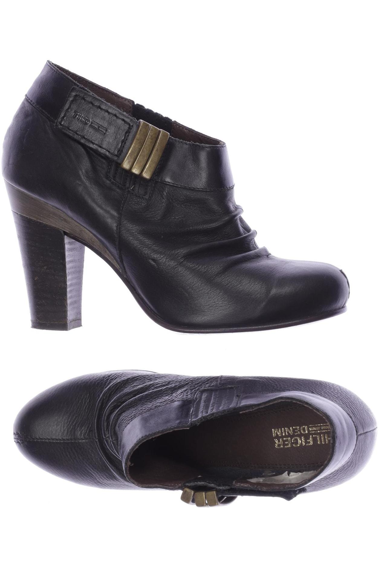 

HILFIGER DENIM Damen Stiefelette, schwarz