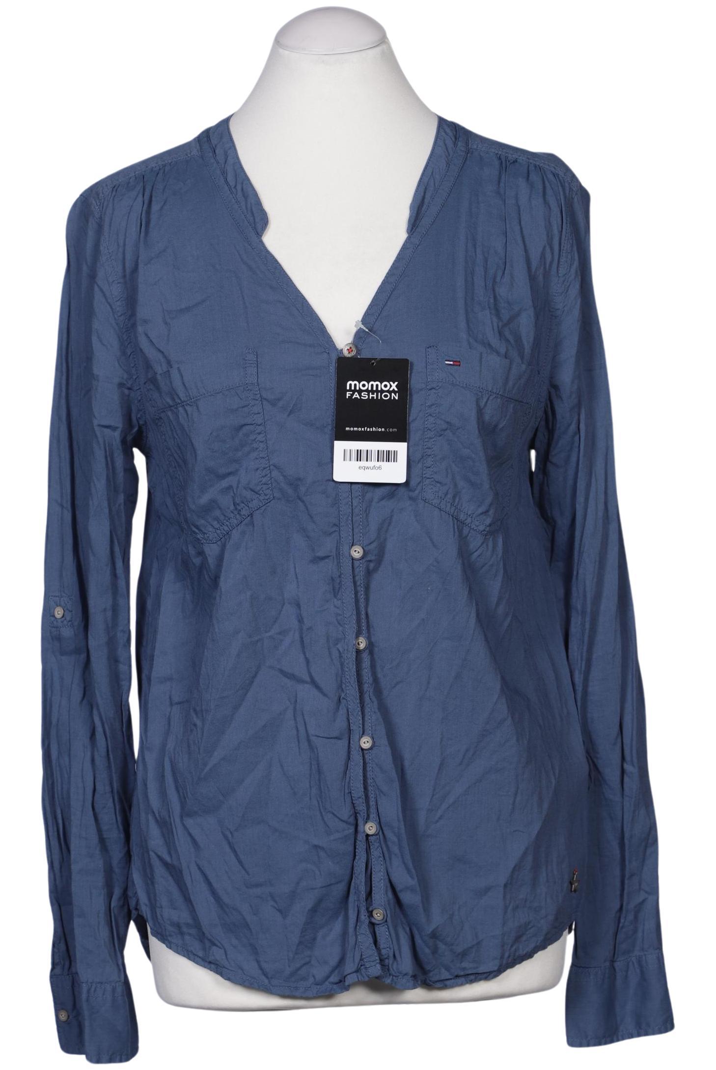 

Hilfiger Denim Damen Bluse, blau, Gr. 38
