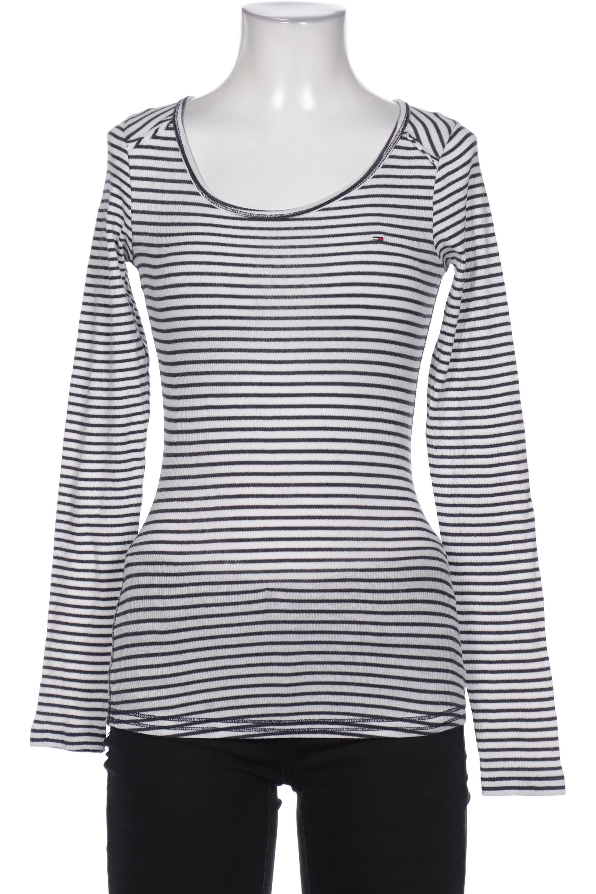 

Hilfiger Denim Damen Langarmshirt, weiß, Gr. 36