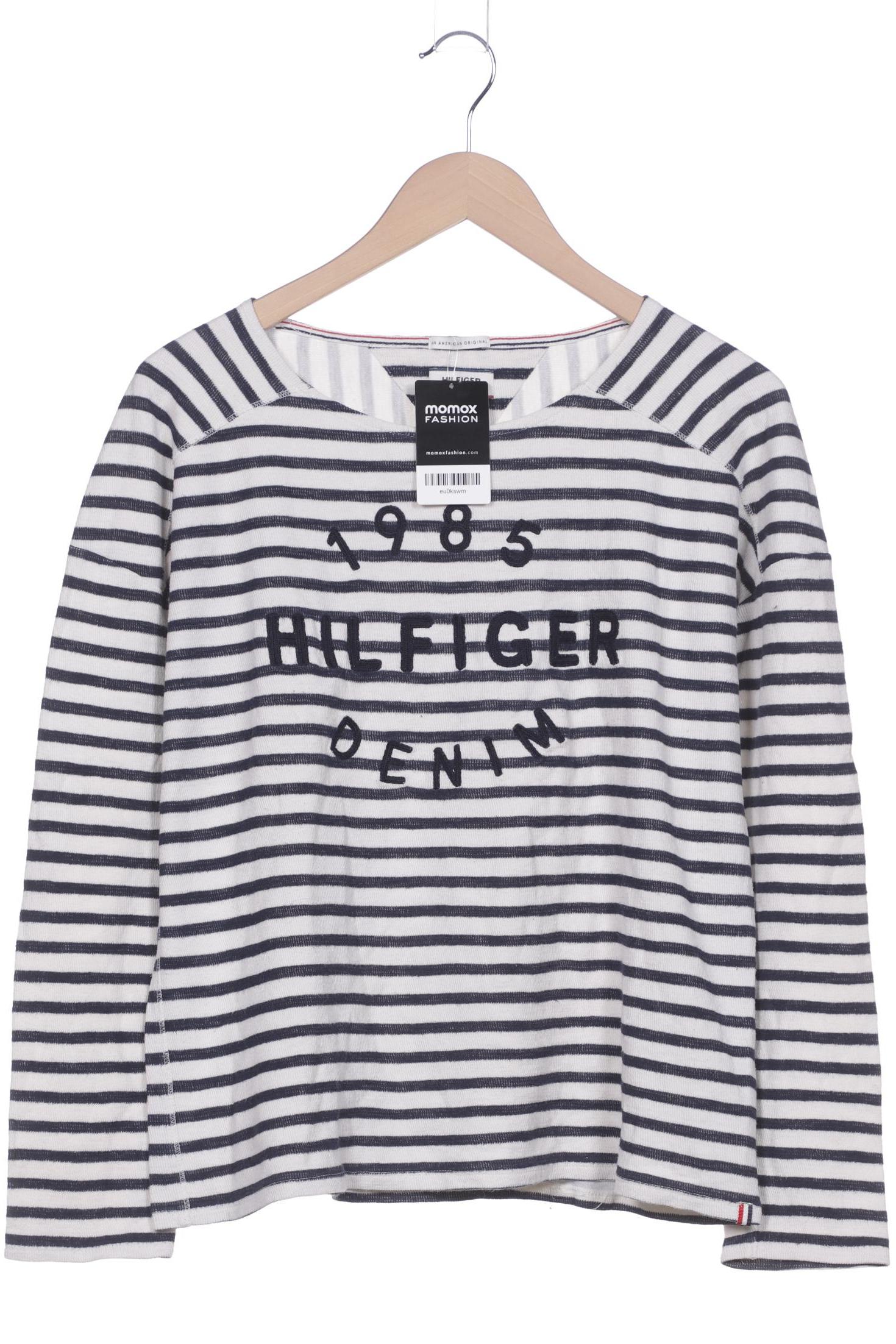 

HILFIGER DENIM Damen Pullover, cremeweiß
