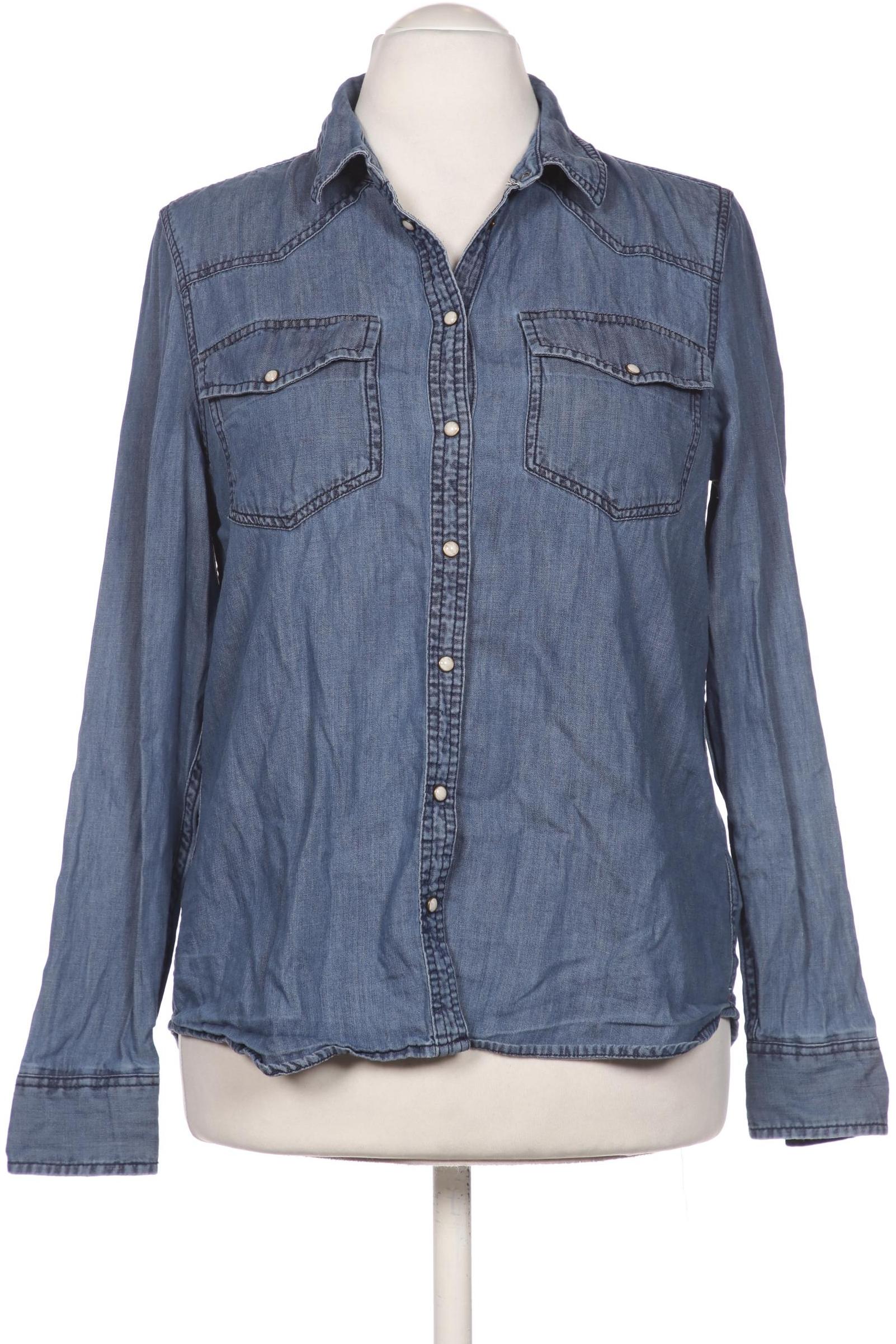 

Hilfiger Denim Damen Bluse, blau, Gr. 42