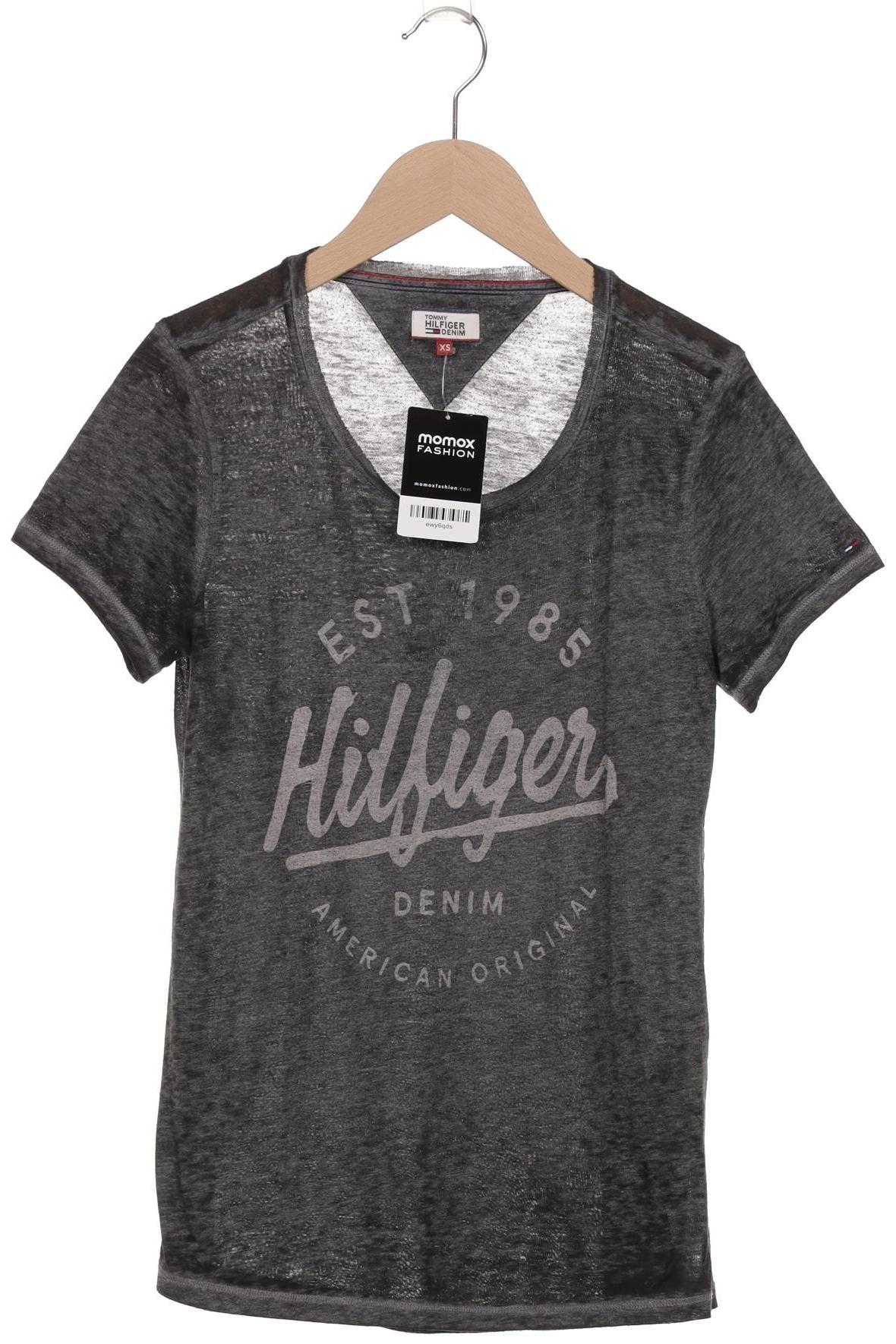 

Hilfiger Denim Damen T-Shirt, grau, Gr. 34