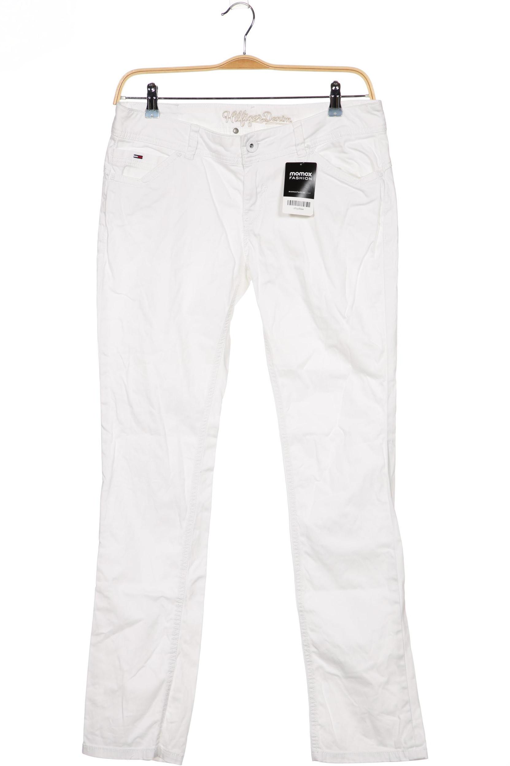 

HILFIGER DENIM Damen Stoffhose, weiß